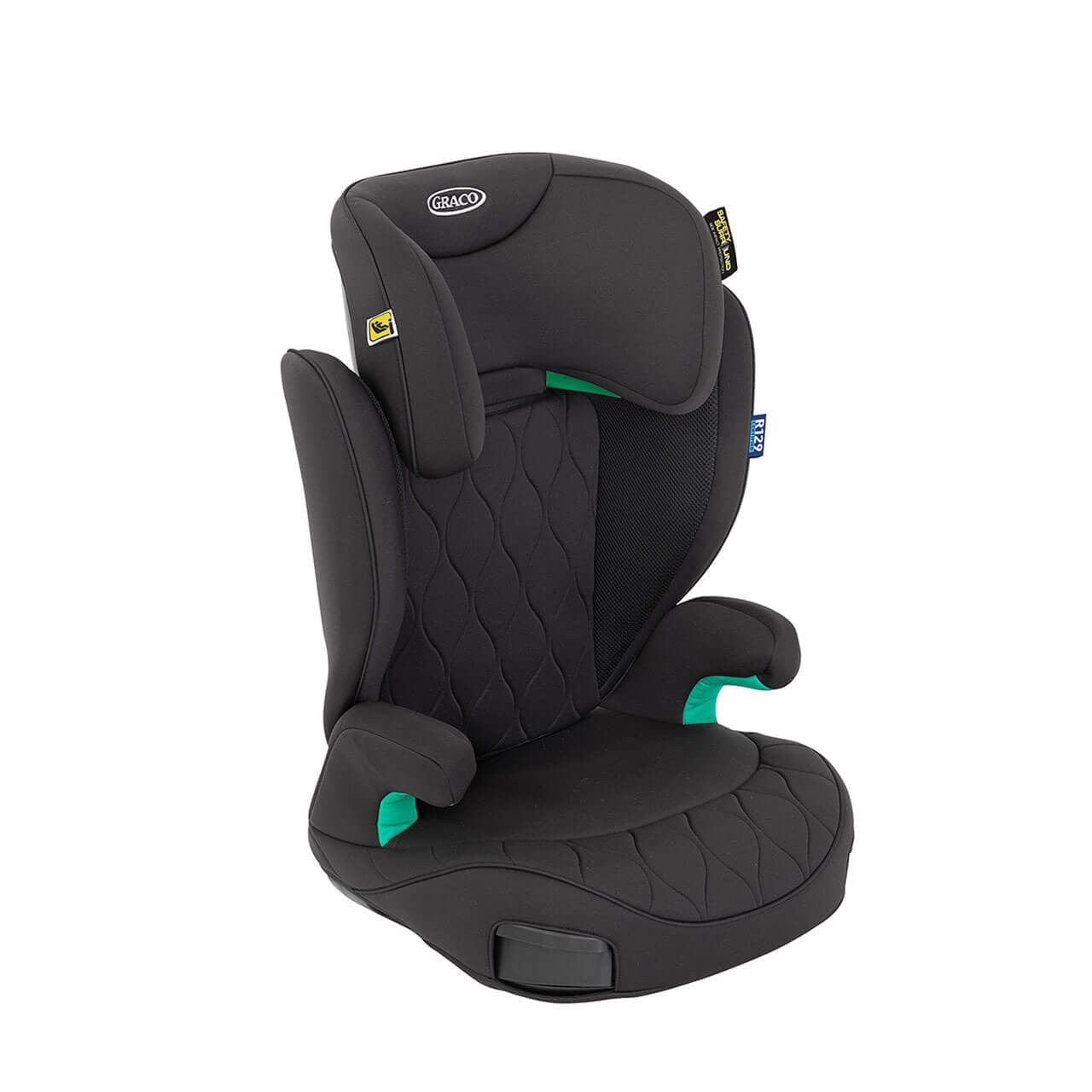 Graco Affix i-Size R129 Isofix Highback Booster in Midnight Highback Booster Seats 8CV999MDNEU 5060624773297