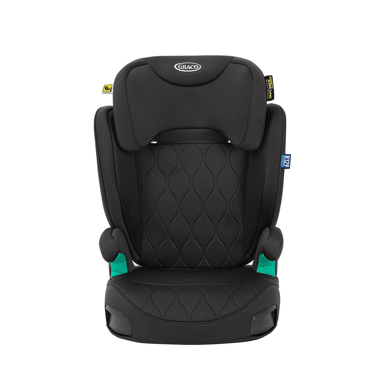 Graco Affix i-Size R129 Isofix Highback Booster in Midnight Highback Booster Seats 8CV999MDNEU 5060624773297