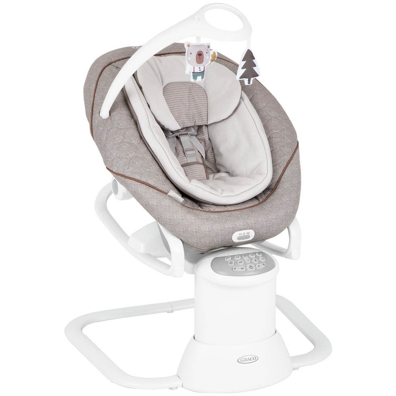 Graco All Ways Soother in Little Adventurers Rocking Bouncing Cradles 1AP998LLAEU 5060624772818