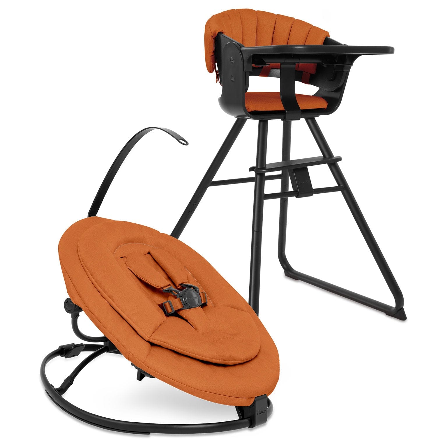 iCandy MiChair Complete Set in Black/Russet Baby Highchairs IC2791 5010334052724