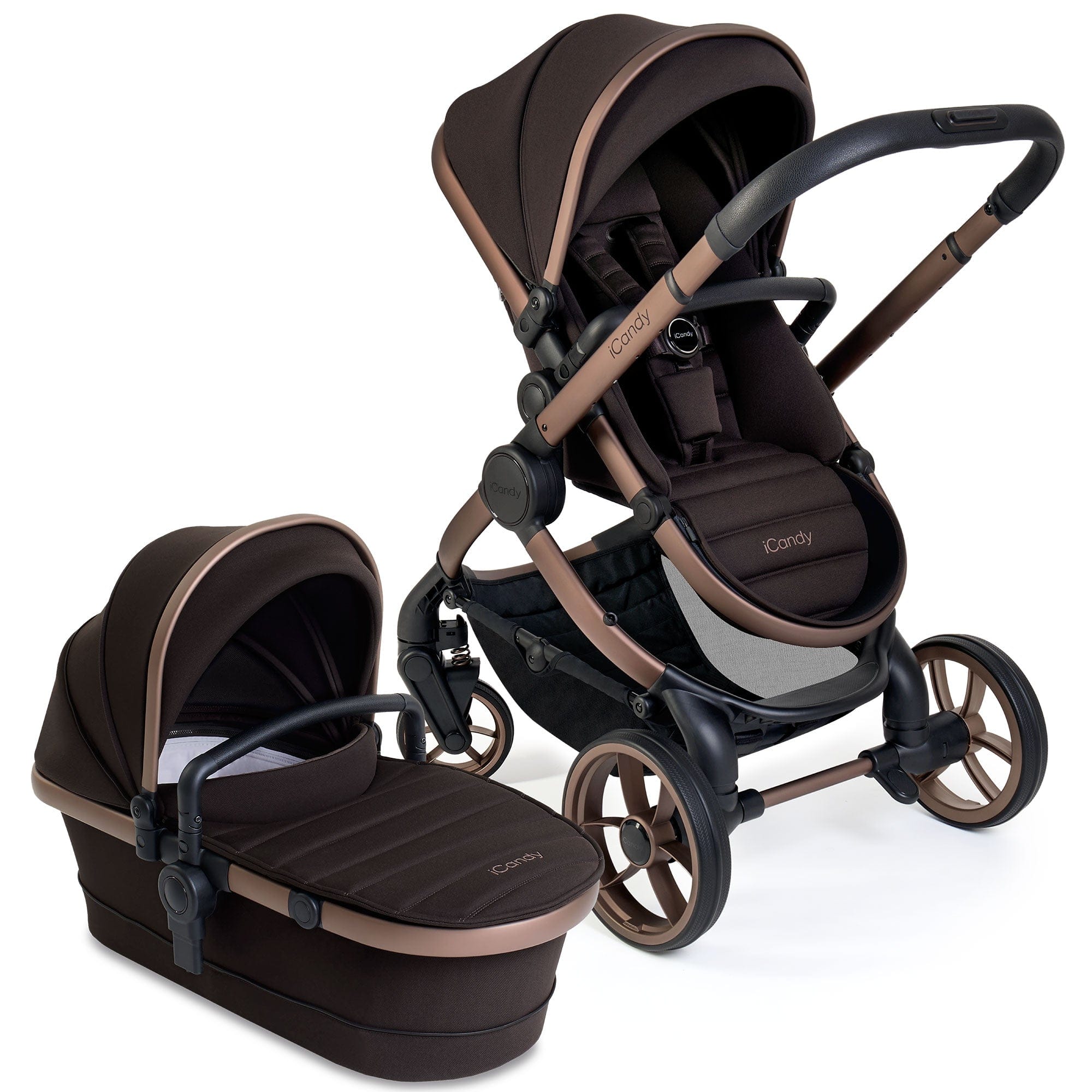 iCandy Peach 7 Combo Set in Pecan Baby Prams IC3120 5010334059549