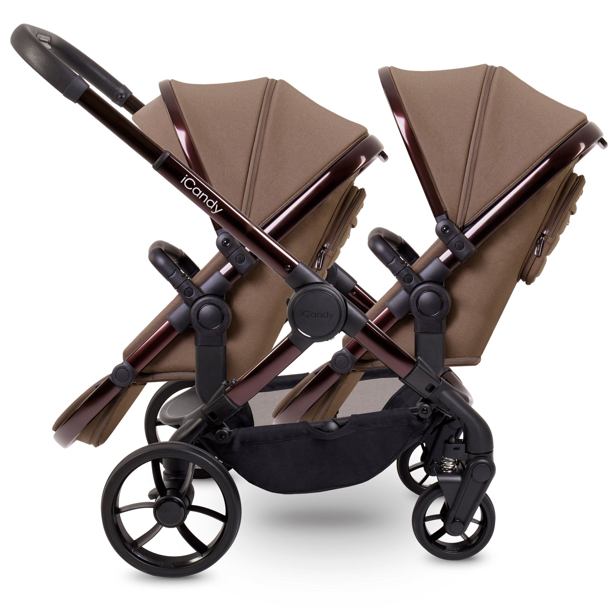 Icandy twin stroller on sale