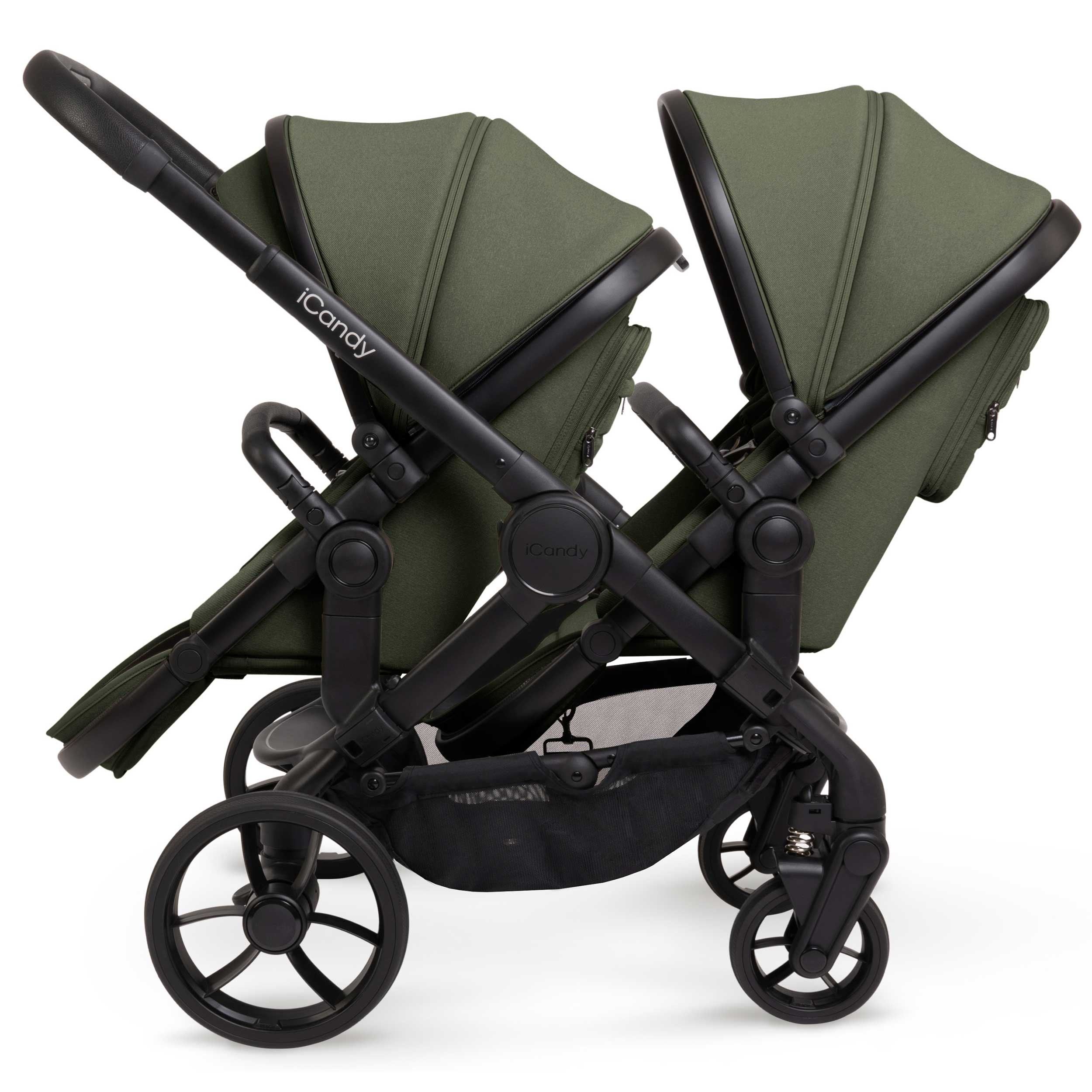 iCandy Peach 7 Twin Combo Set in Ivy Double & Twin Prams IC2927 5010334056777