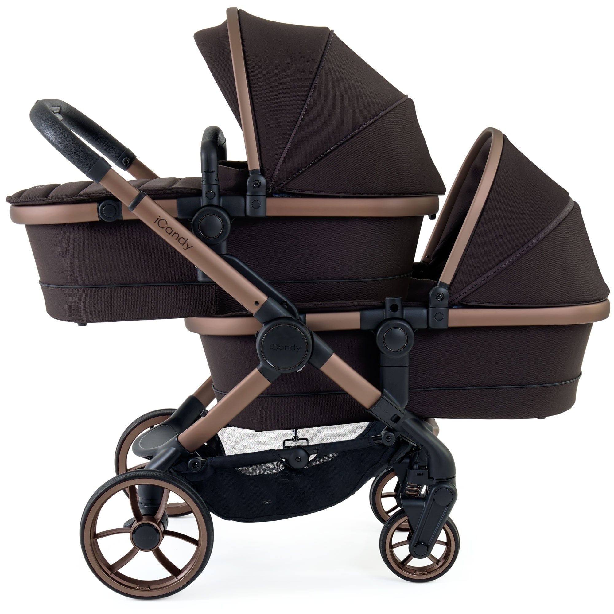 iCandy Peach 7 Twin Cocoon Bundle in Pecan Double & Twin Travel Systems IC3133 5010334059754