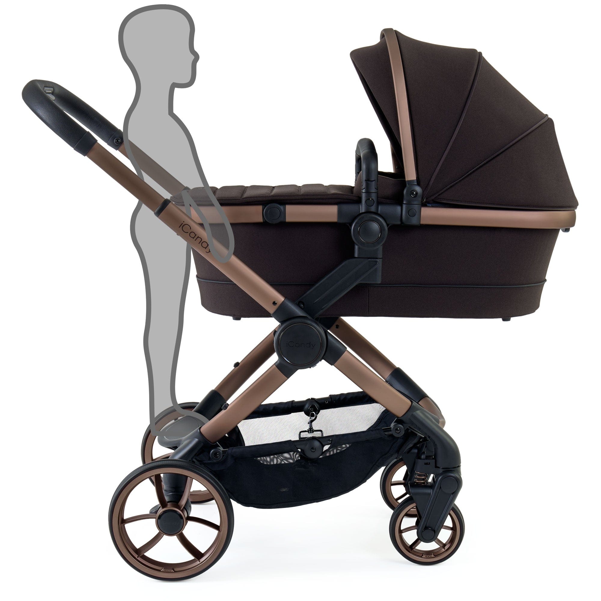 iCandy Peach 7 Complete Bundle in Pecan Pram Bundles IC3129 5010334059693