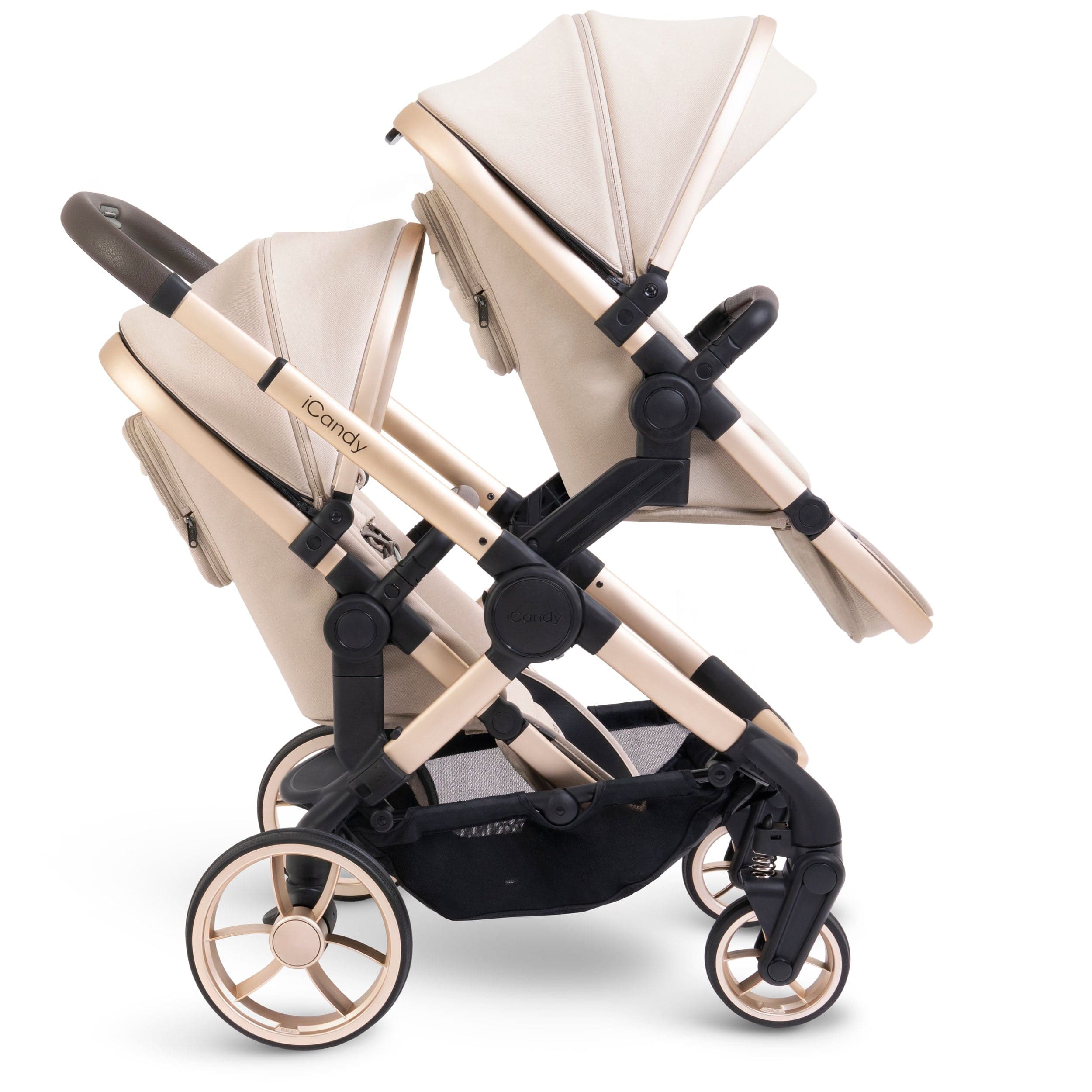 iCandy Peach 7 Double Complete Bundle in Biscotti Pram Bundles IC3033 5010334058559