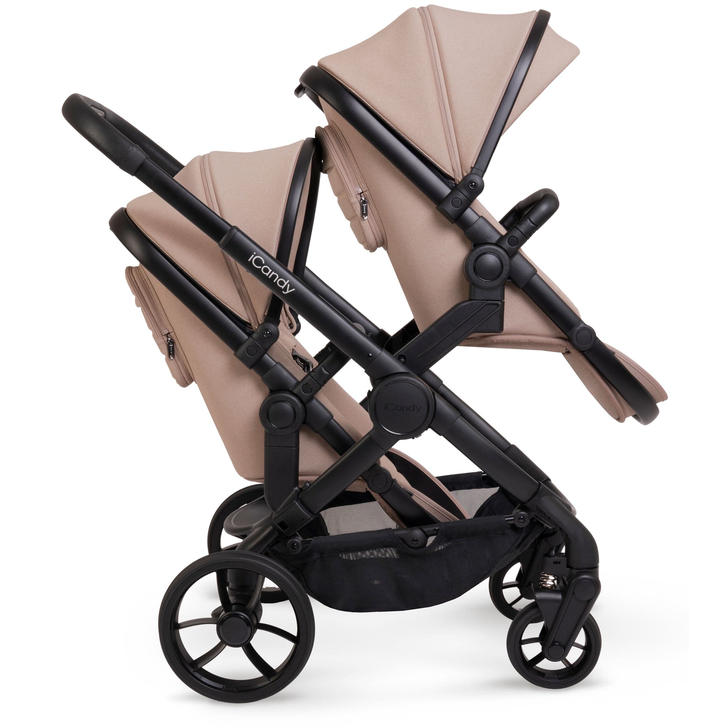 iCandy Peach 7 Double Complete Bundle in Cookie Pram Bundles IC3034 5010334058566