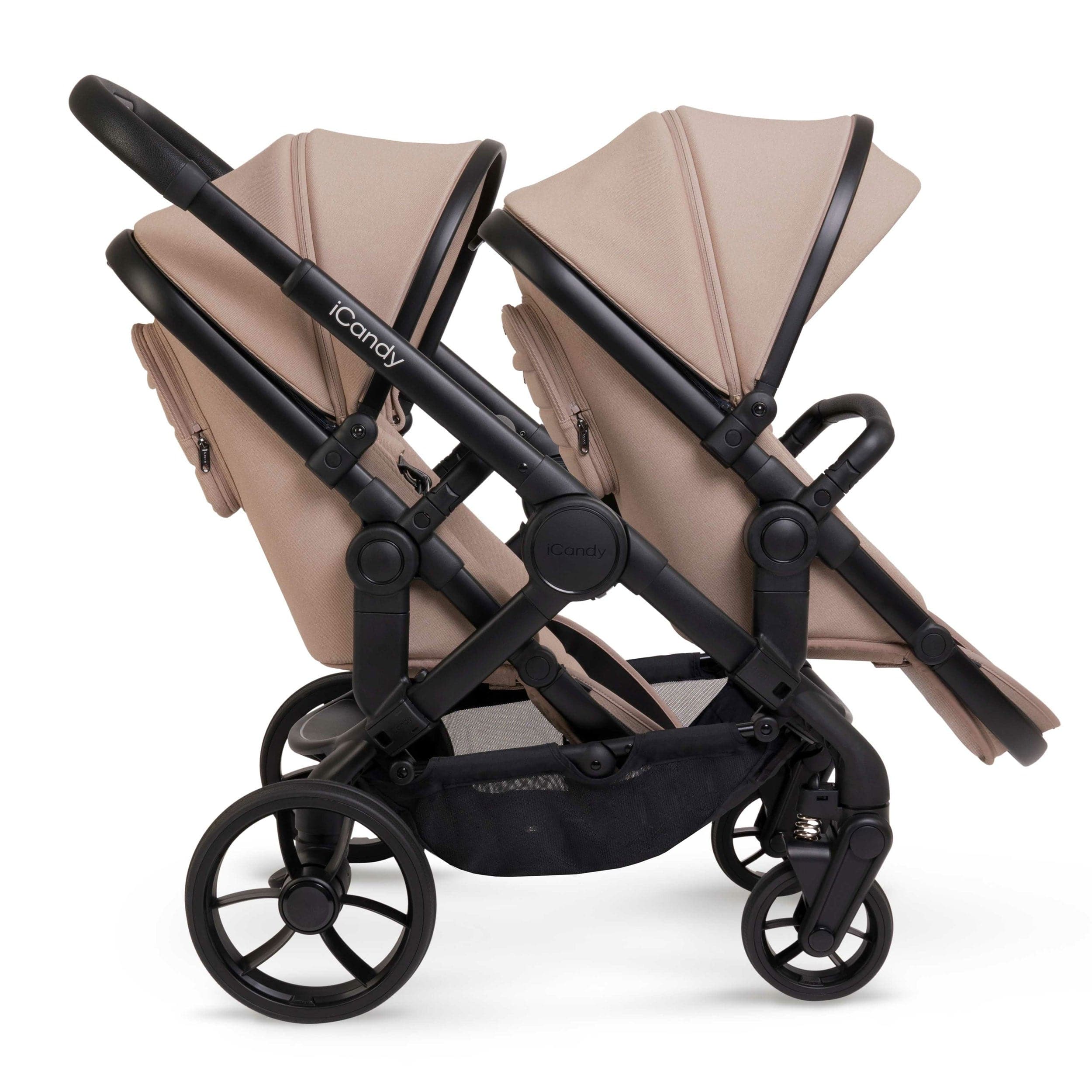 iCandy Peach 7 Double Complete Bundle in Cookie Pram Bundles IC3034 5010334058566