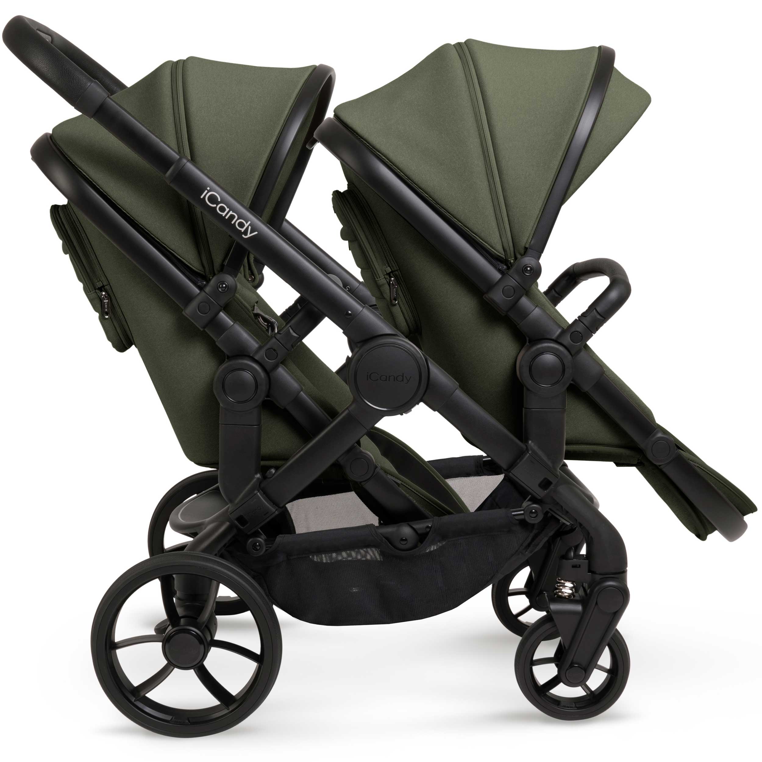 iCandy Peach 7 Double Complete Bundle in Ivy Pram Bundles IC3038 5010334058603