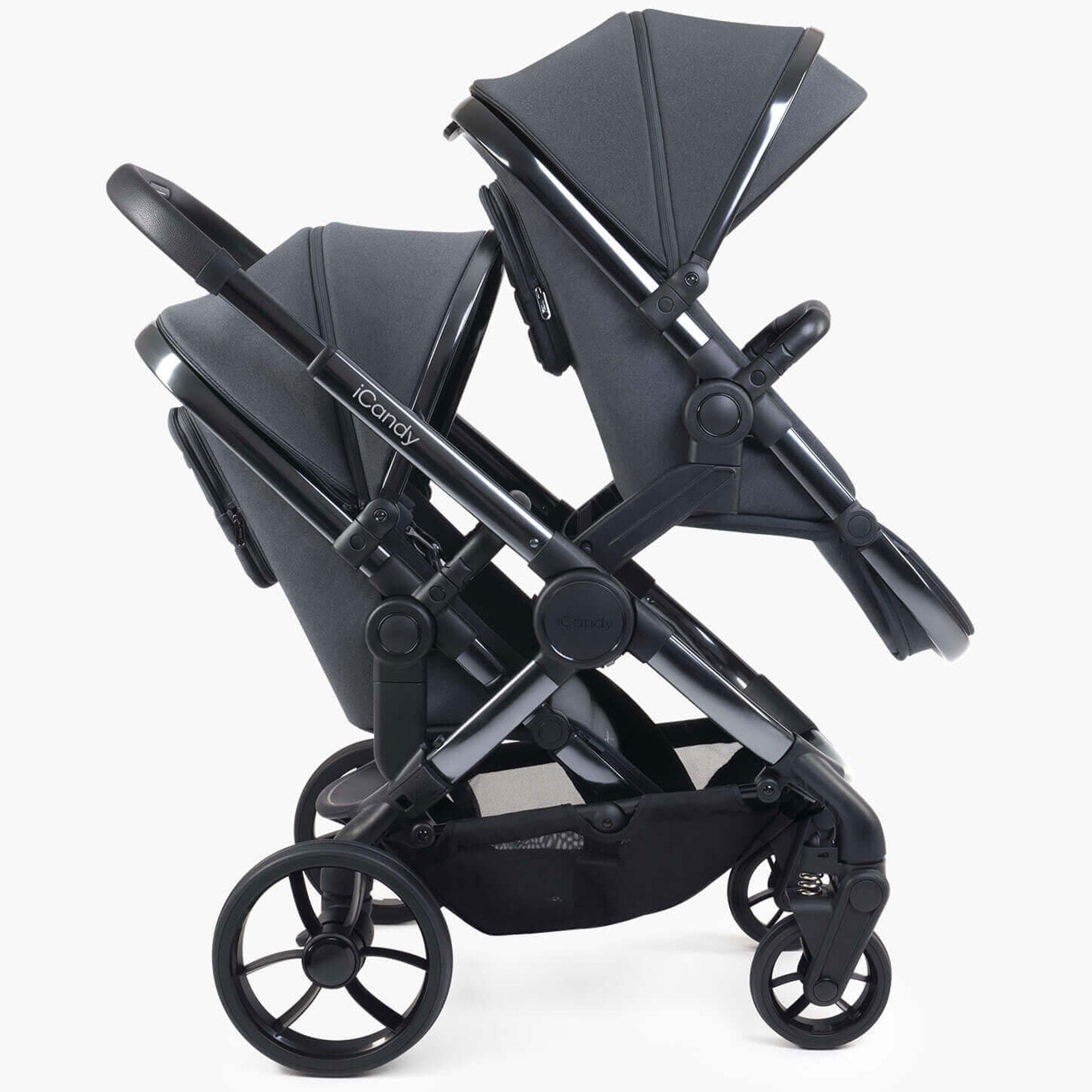 iCandy Peach 7 Double Complete Bundle in Truffle Pram Bundles IC3032 5010334058542