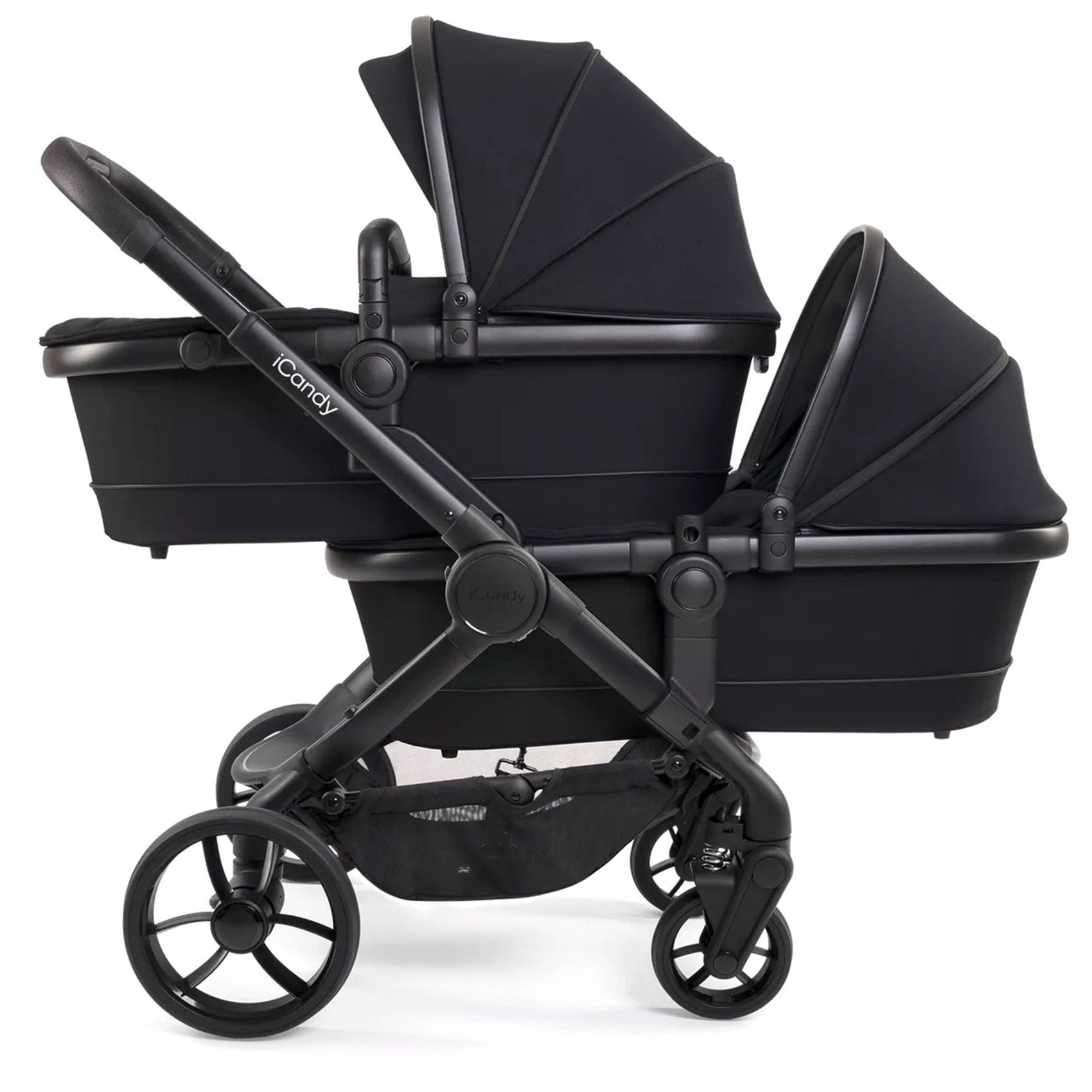 iCandy Peach 7 Twin Complete Bundle in Black Pram Bundles IC3041 5010334058627