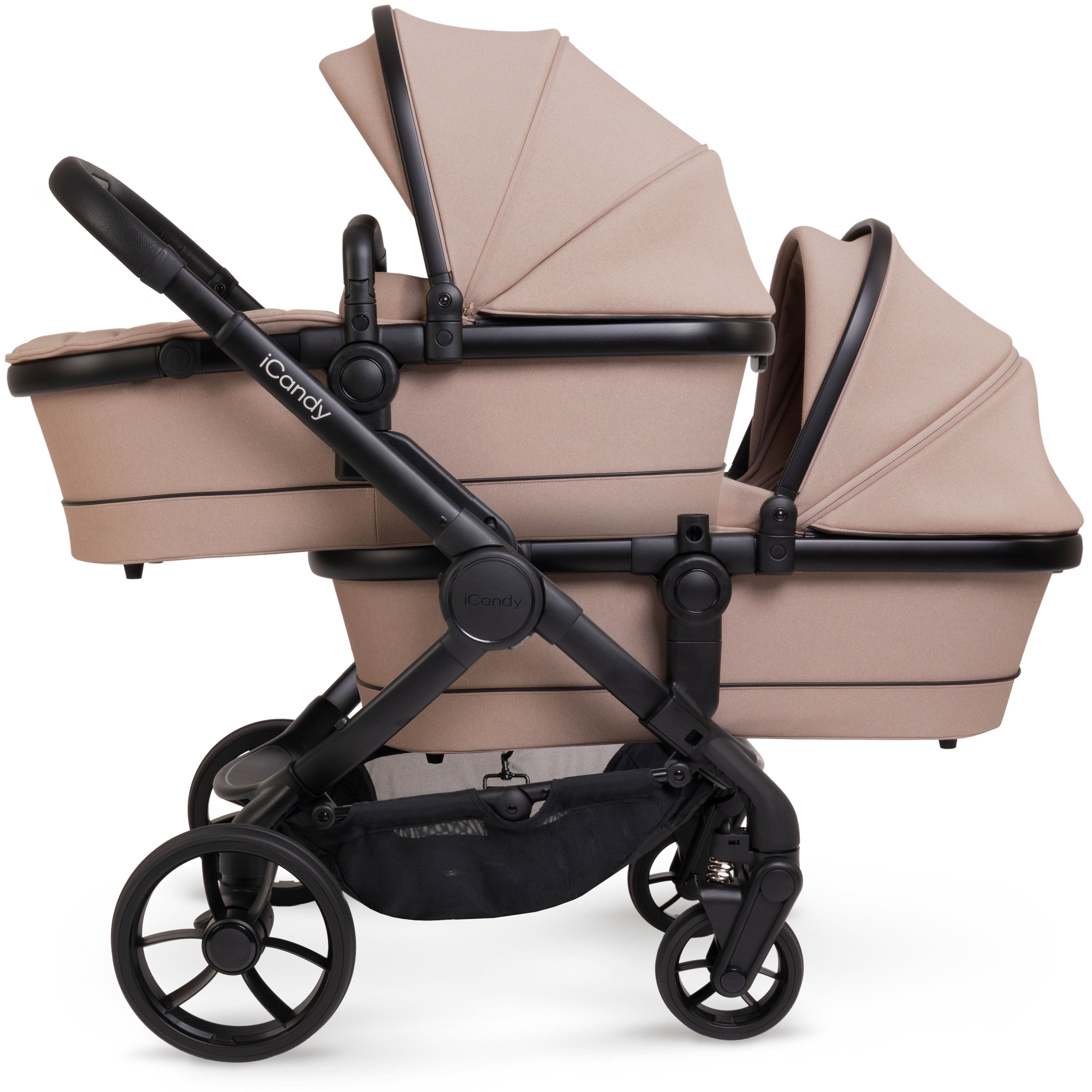 iCandy Peach 7 Twin Complete Bundle in Cookie Pram Bundles IC3044 5010334058658