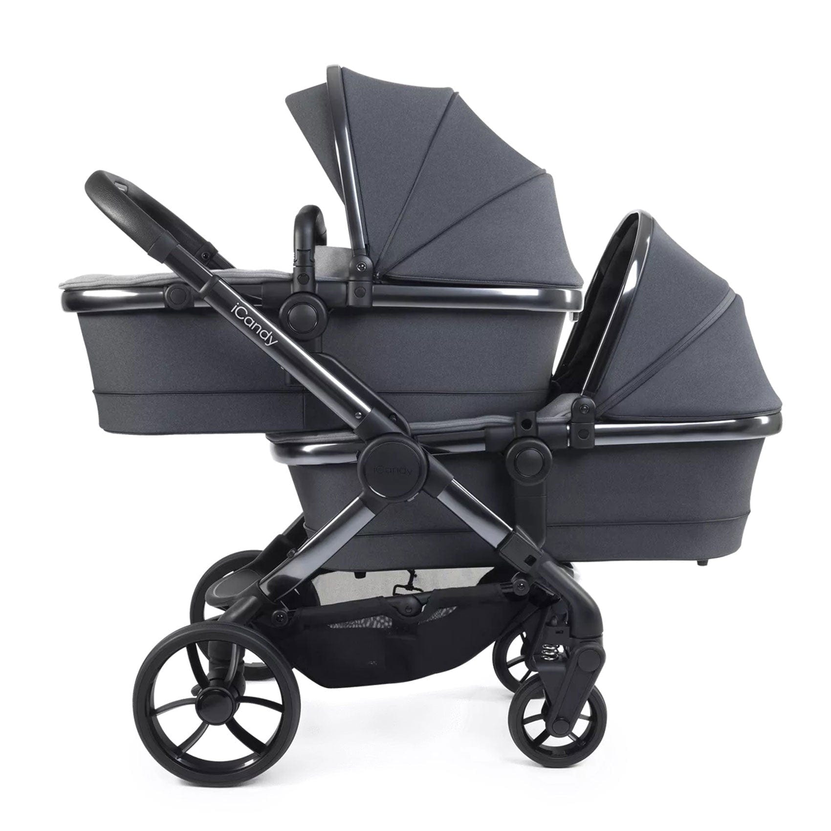 iCandy Peach 7 Twin Complete Bundle in Truffle Pram Bundles IC3042 5010334058634