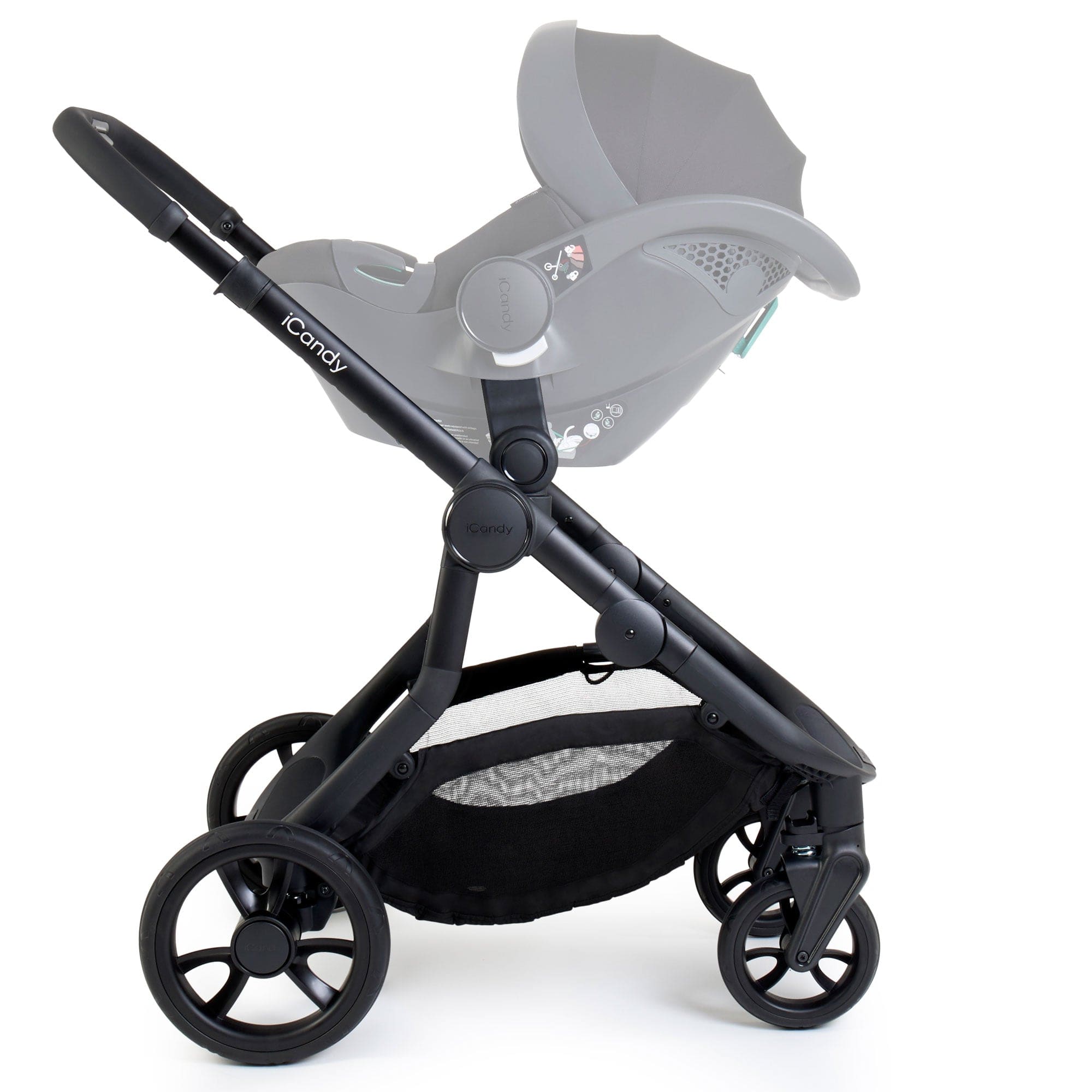 iCandy Orange 4 Complete Set in Black Edition Pushchairs & Buggies IC2960 5010334057217