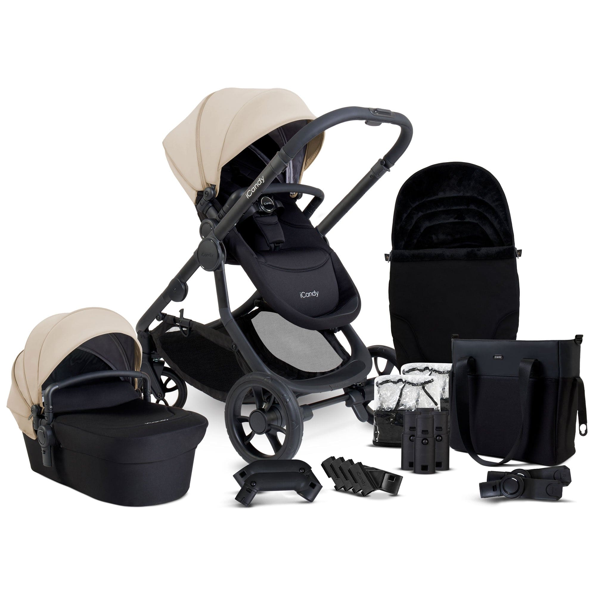 iCandy Orange 4 Complete Set in Latte Pushchairs & Buggies IC2964 5010334057255