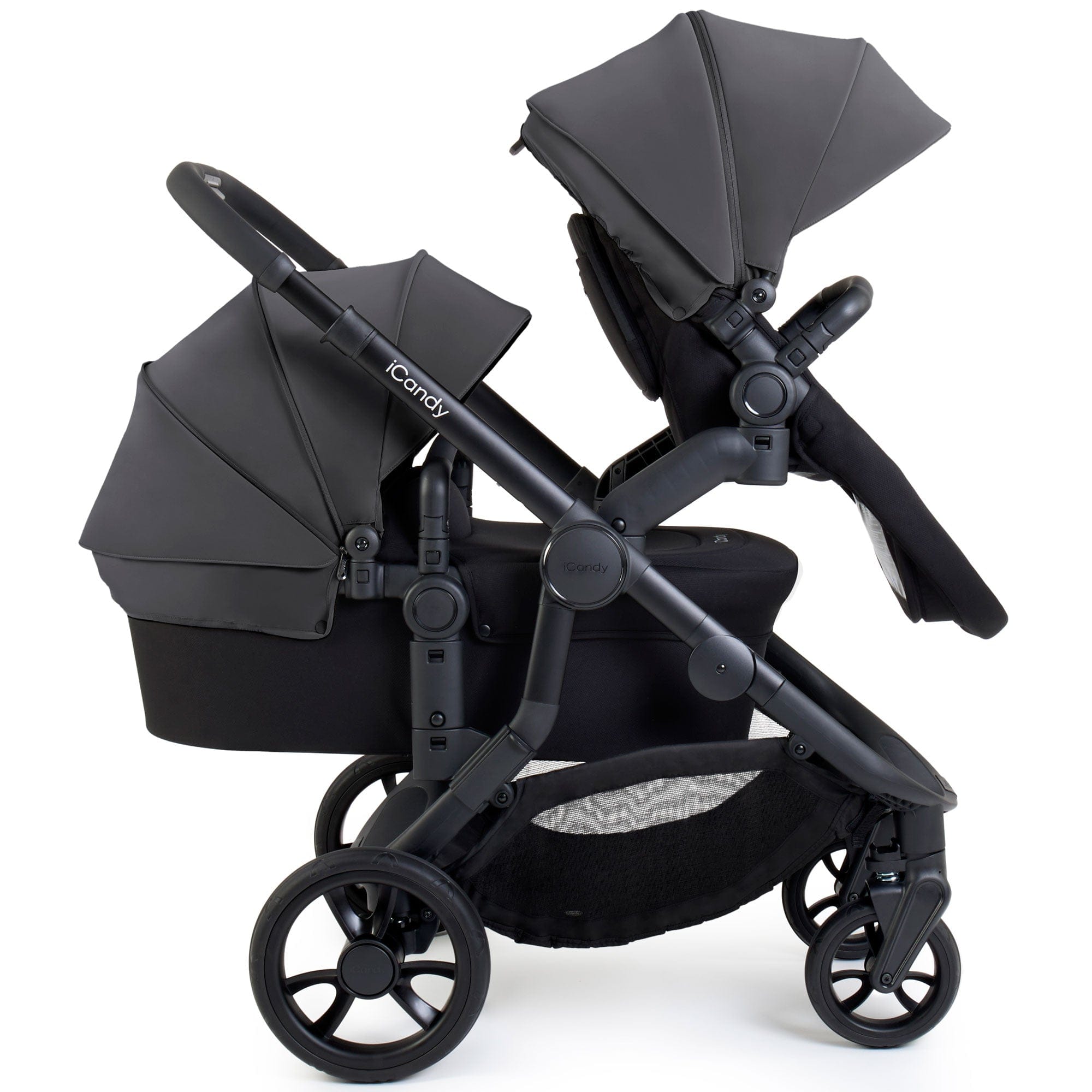 iCandy Orange 4 Double Combo Set in Fossil Pushchairs & Buggies IC3053 5010334058733