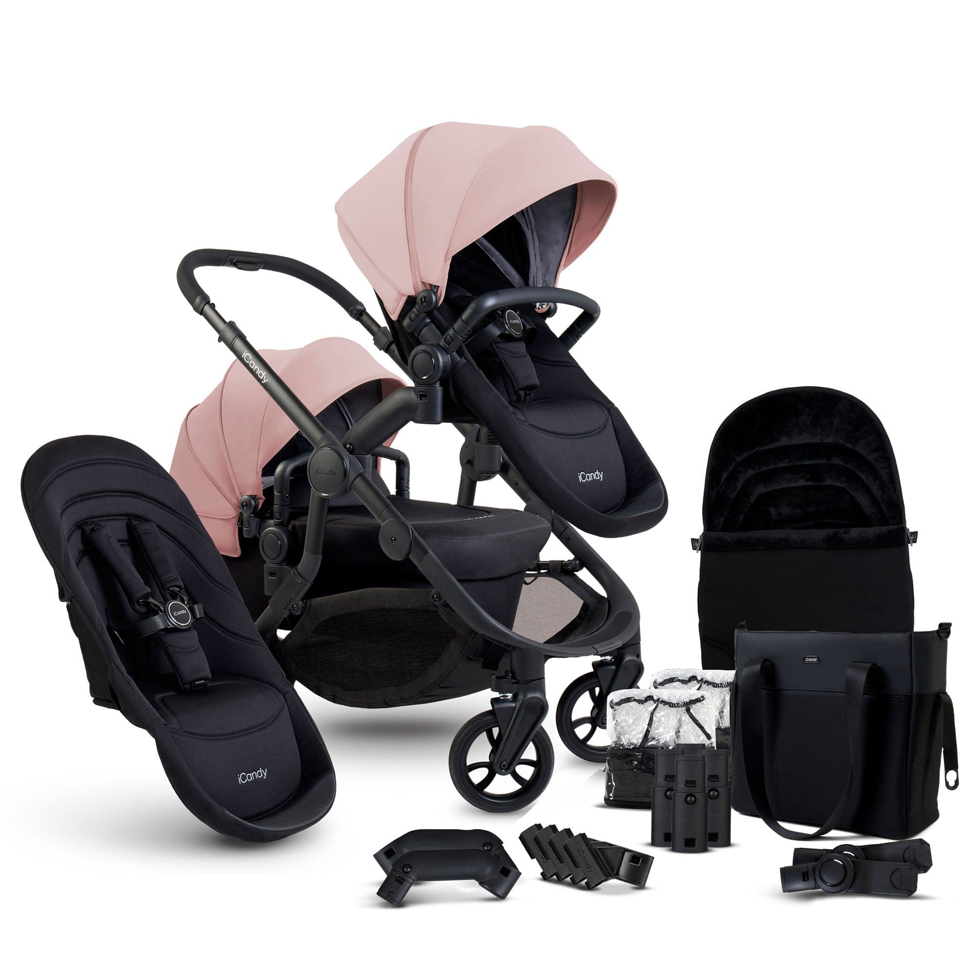 iCandy Orange 4 Double Combo Set in Rose Pushchairs & Buggies IC3052 5010334058726