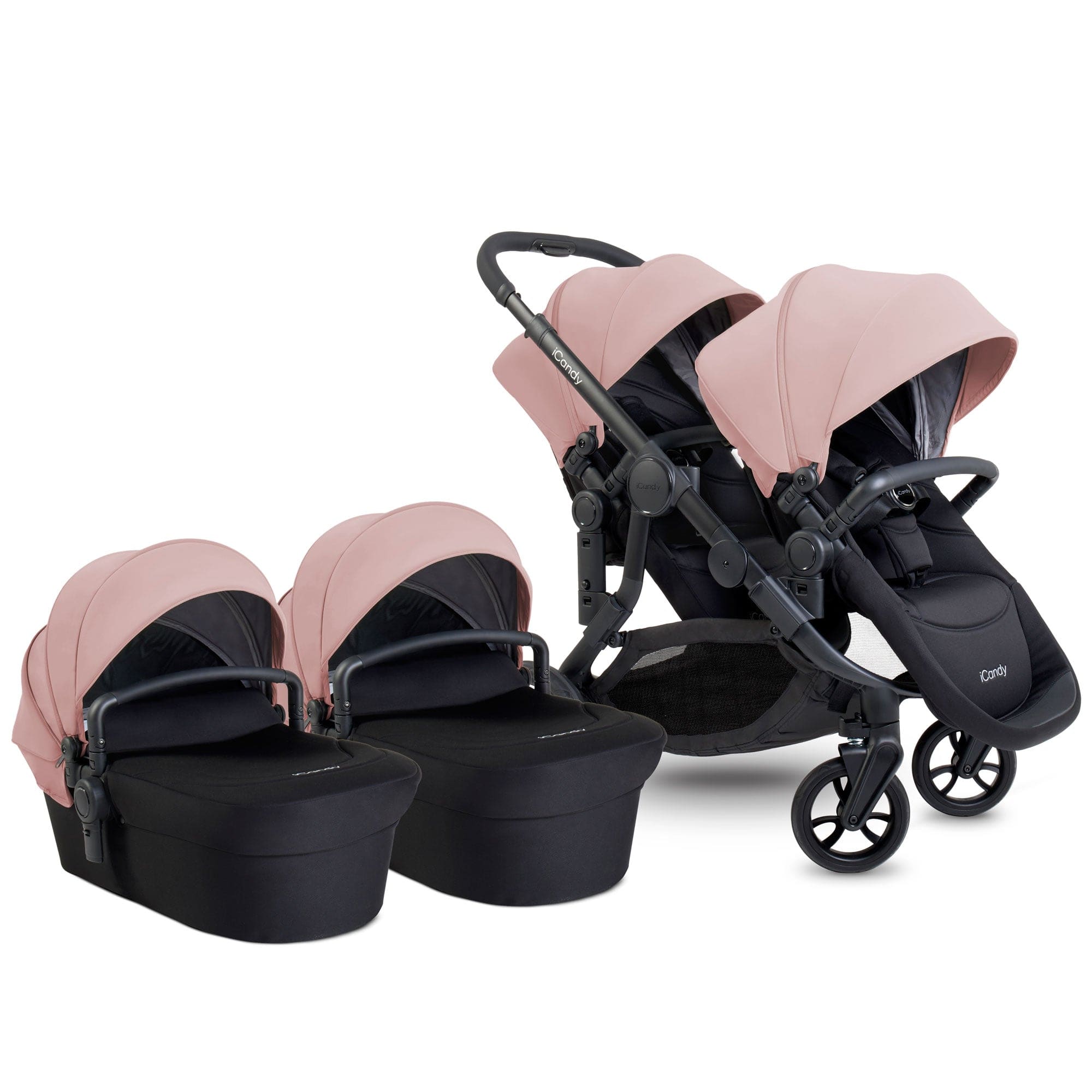 iCandy Orange 4 Twin Complete Set in Rose Pushchairs & Buggies IC3057 5010334058771