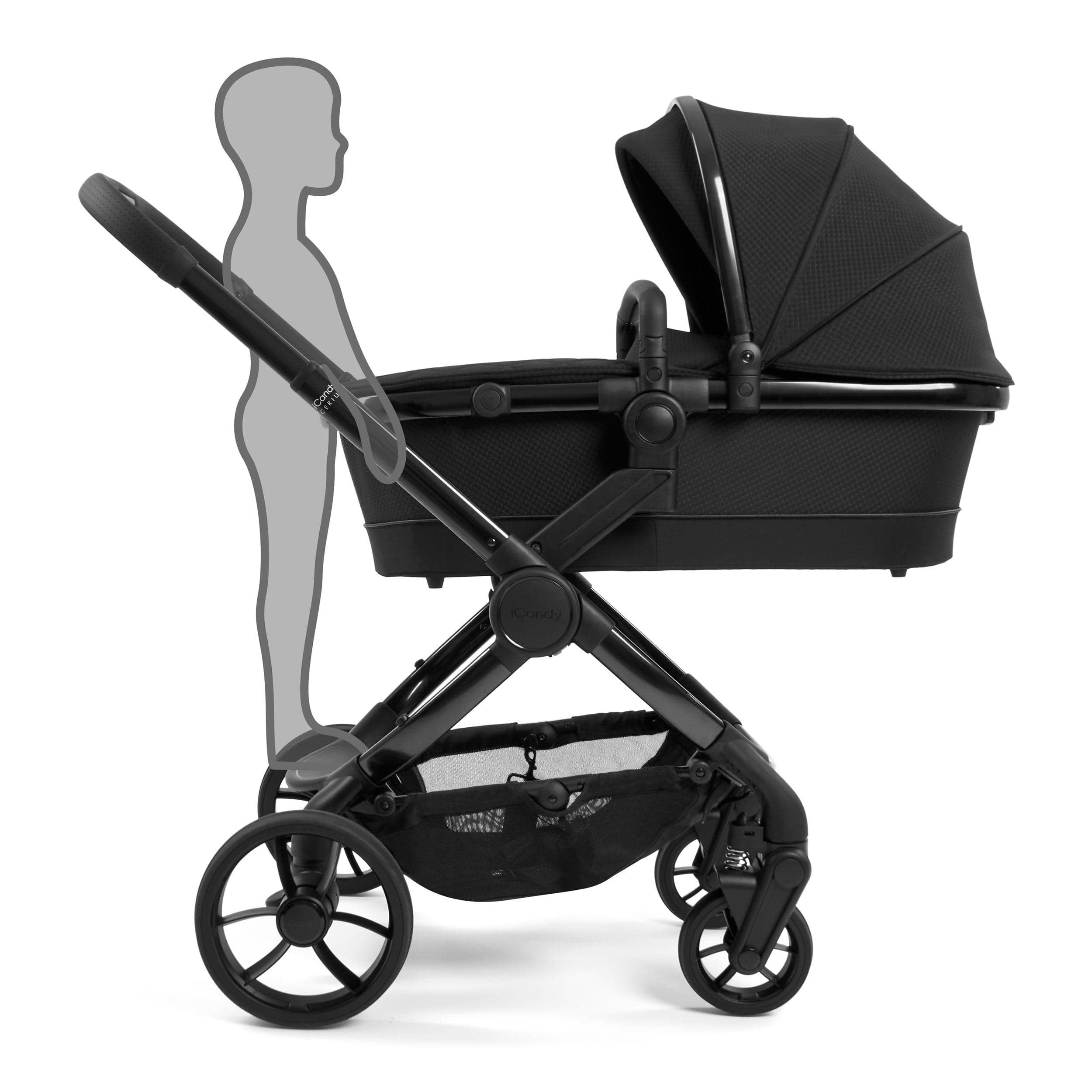 iCandy Peach 7 Cerium Combo in Black Pushchairs & Buggies IC2570 5010334048017