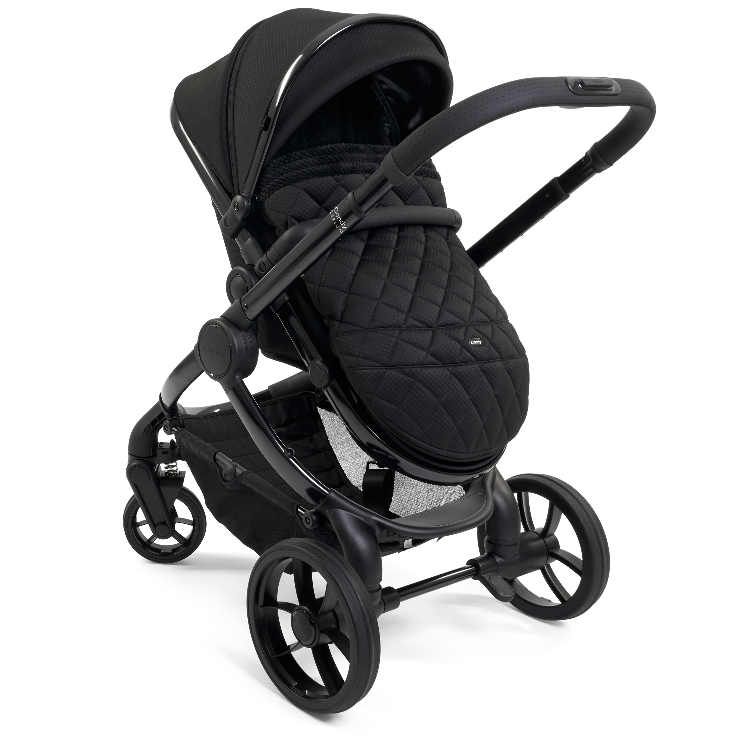 iCandy Peach 7 Cerium Complete Bundle in Black Pushchairs & Buggies IC2577 5010334048116