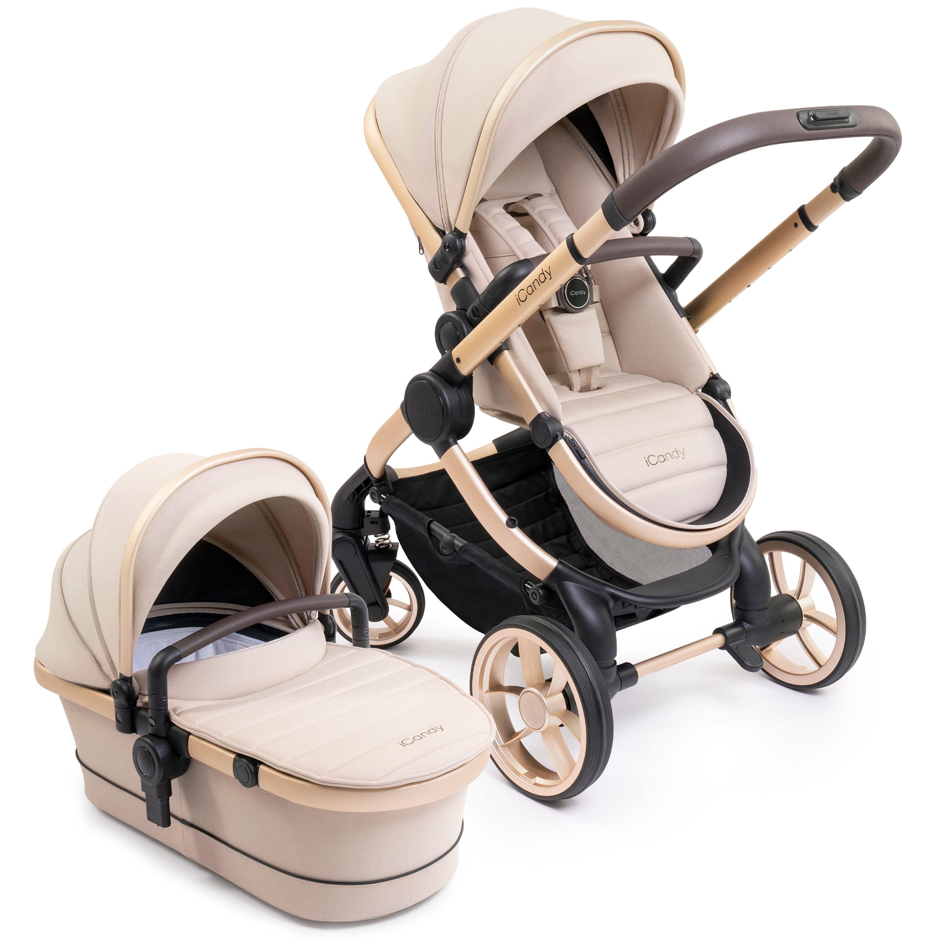 iCandy Peach 7 Combo Set in Biscotti Pushchairs & Buggies IC2720 5010334052366