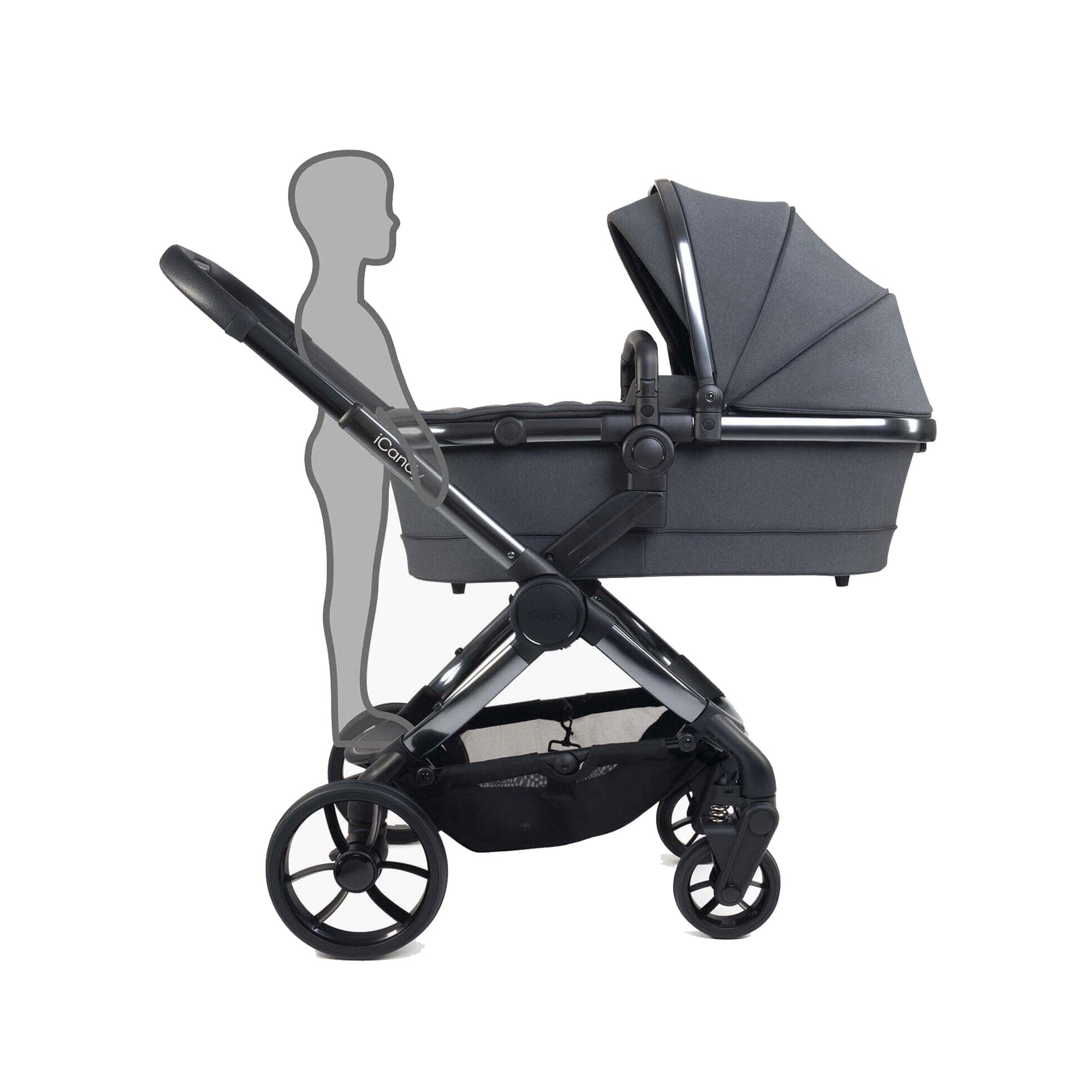 iCandy Peach 7 Combo Set in Dark Grey Pushchairs & Buggies IC2540 5010334047072