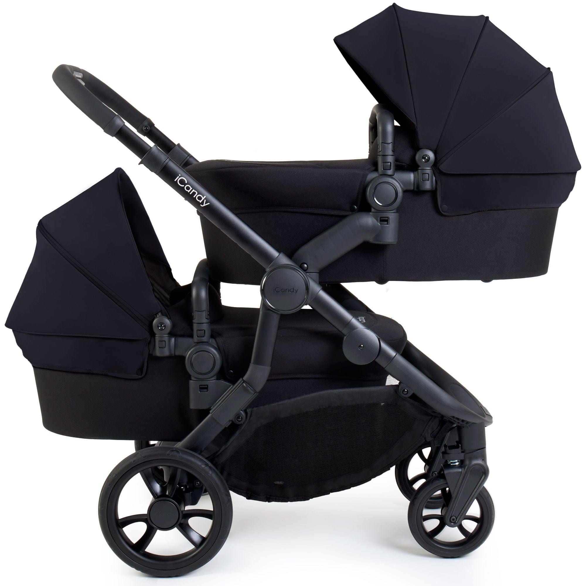 Orange 4 Twin Cybex Travel System in Black Edition Pushchairs & Buggies 17018-CYB-BLA 5010334058757