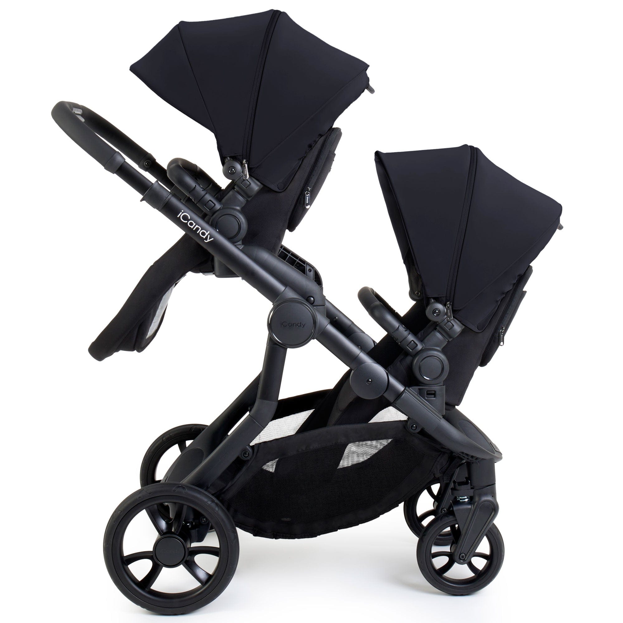 Orange 4 Twin Cybex Travel System in Black Edition Pushchairs & Buggies 17018-CYB-BLA 5010334058757