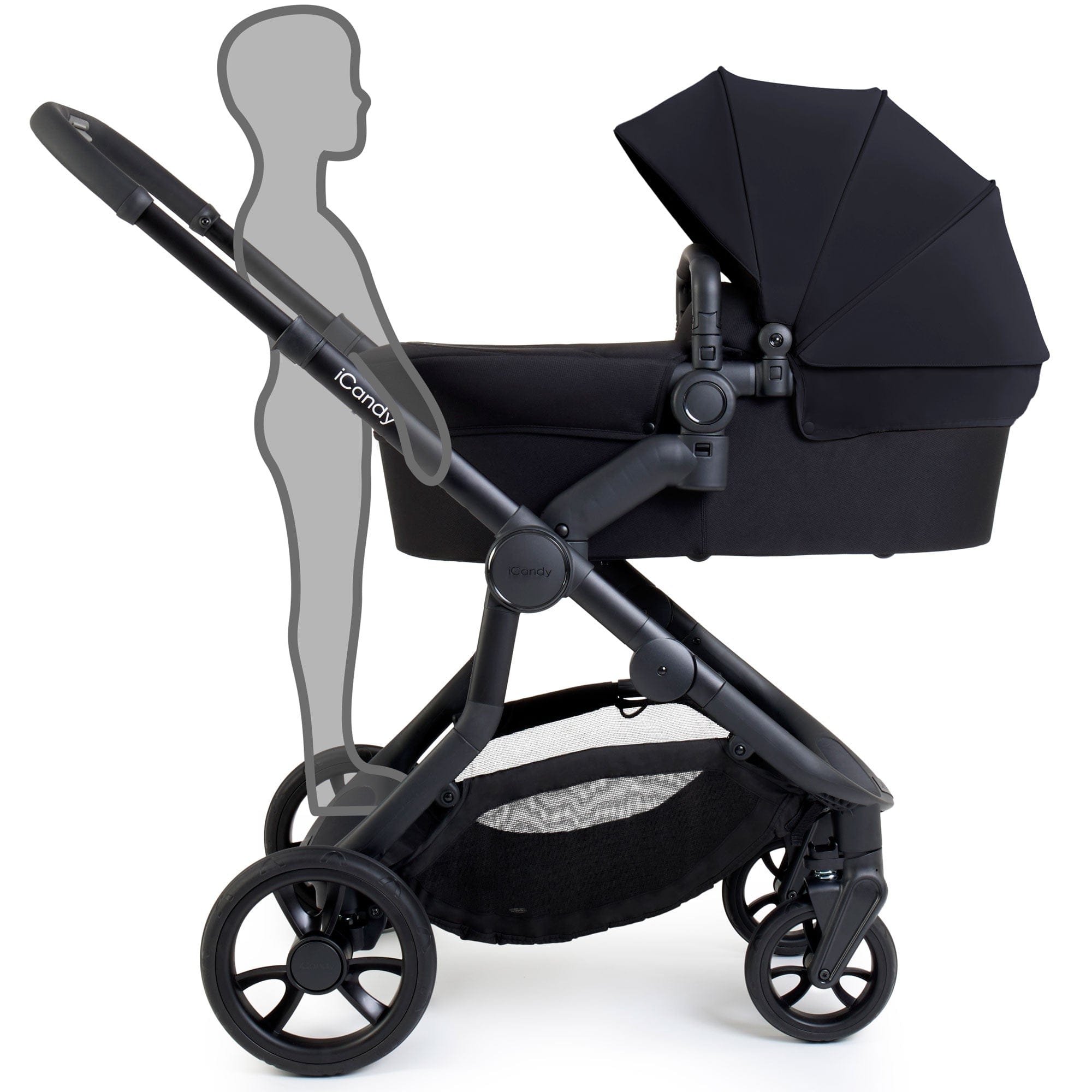 iCandy Orange 4 BeSafe Travel System in Black Edition Travel Systems 17843-BLA 5010334057217