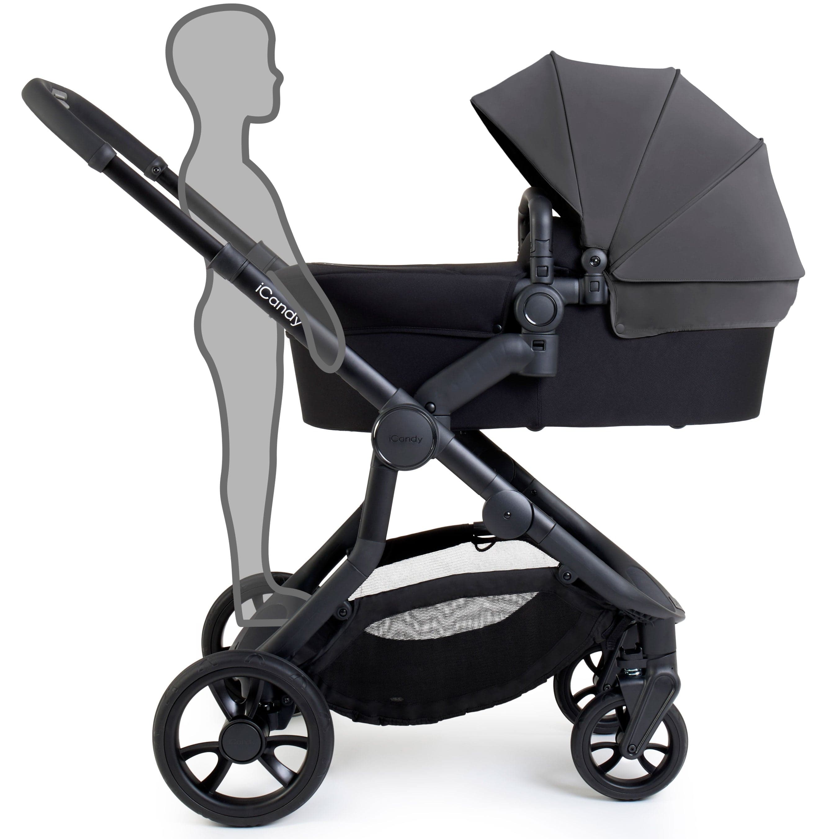 iCandy Orange 4 BeSafe Travel System in Fossil Travel Systems 17842-FOS 5010334057248