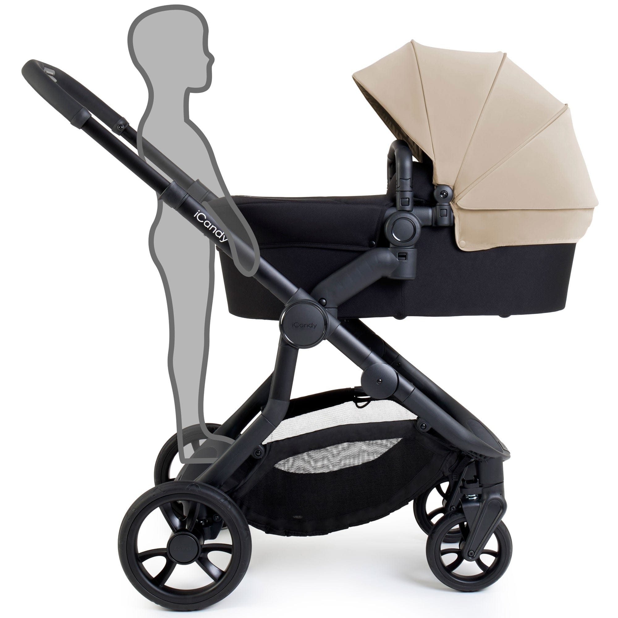 iCandy Orange 4 BeSafe Travel System in Latte Travel Systems 17844-LAT 5010334057255