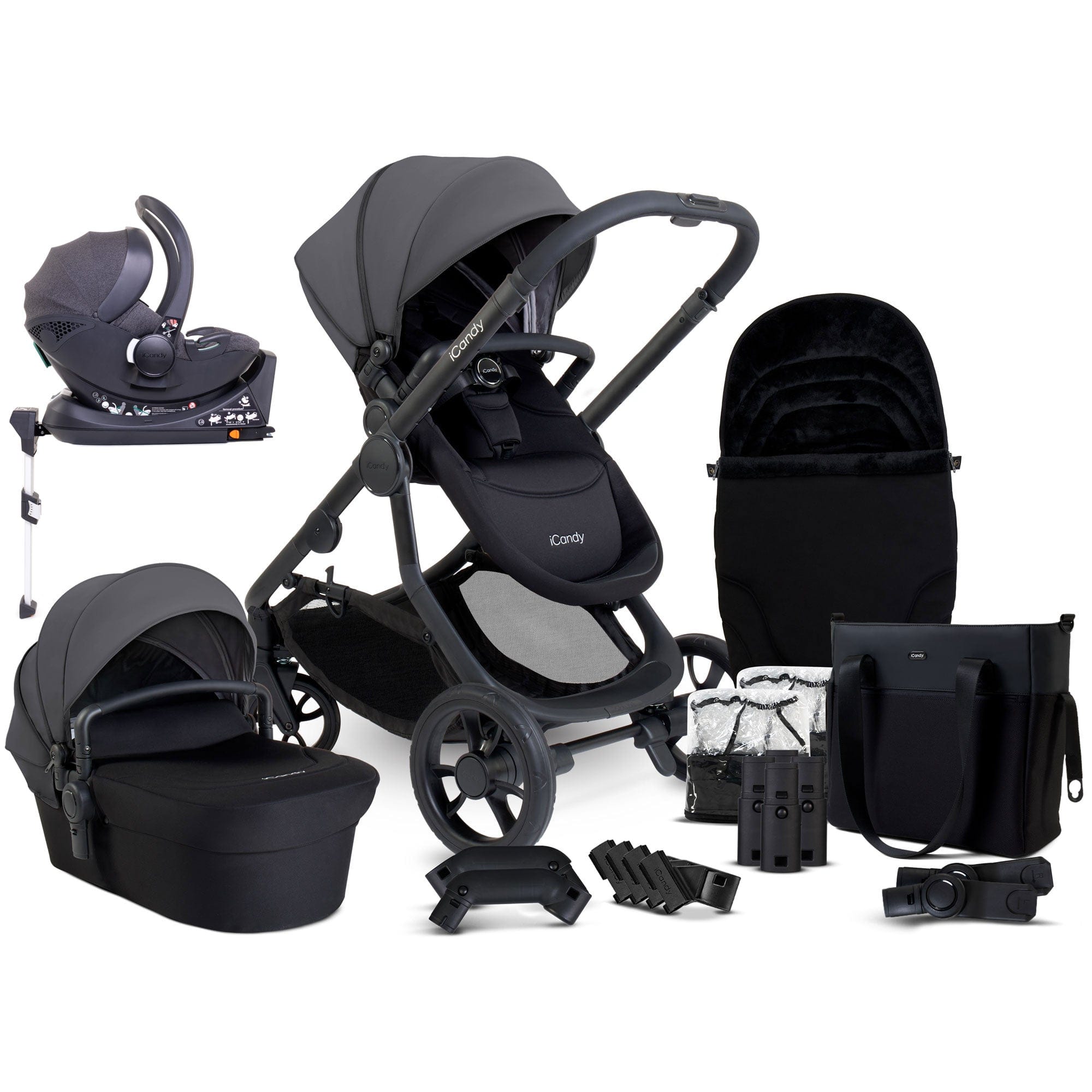 iCandy Orange 4 Complete Travel System with Cocoon in Fossil Travel Systems IC3008 5010334058481