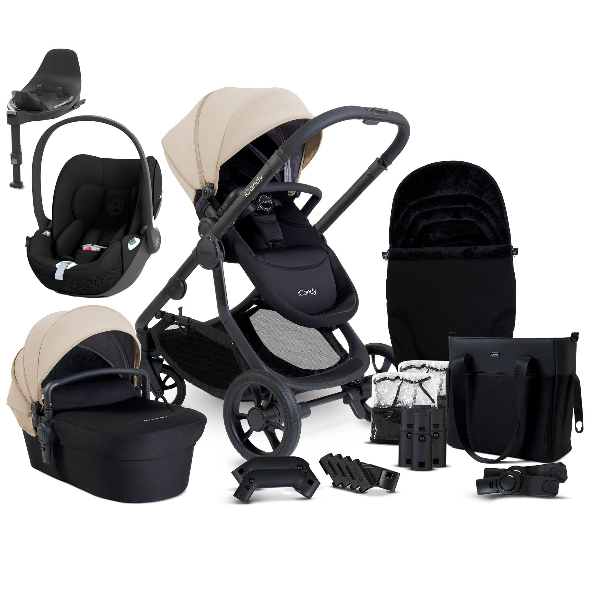 iCandy Orange 4 Cybex Travel System in Latte Travel Systems 16979-COM-CYB 5010334057255