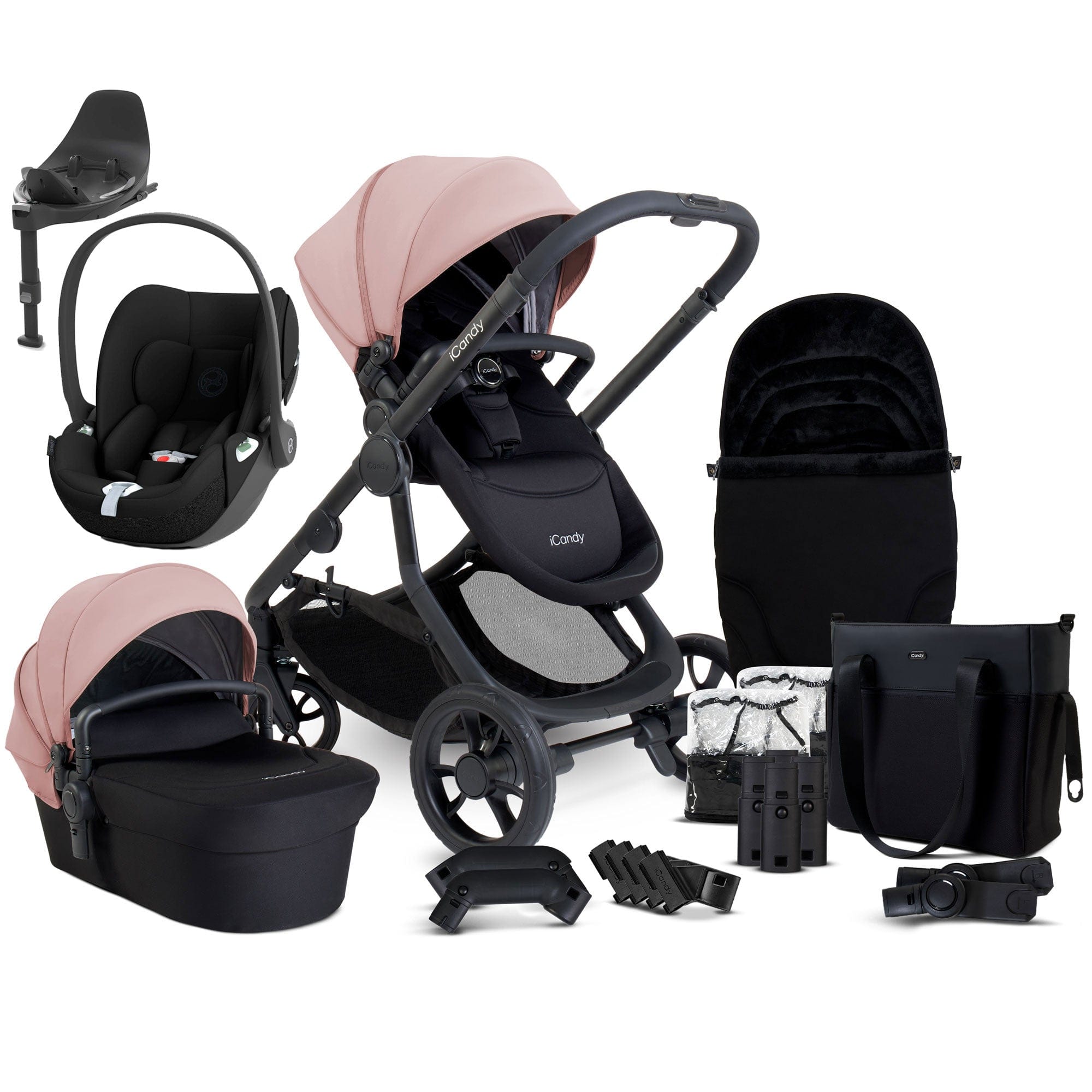 iCandy Orange 4 Cybex Travel System in Rose Travel Systems 16977-COM-CYB 5010334057231