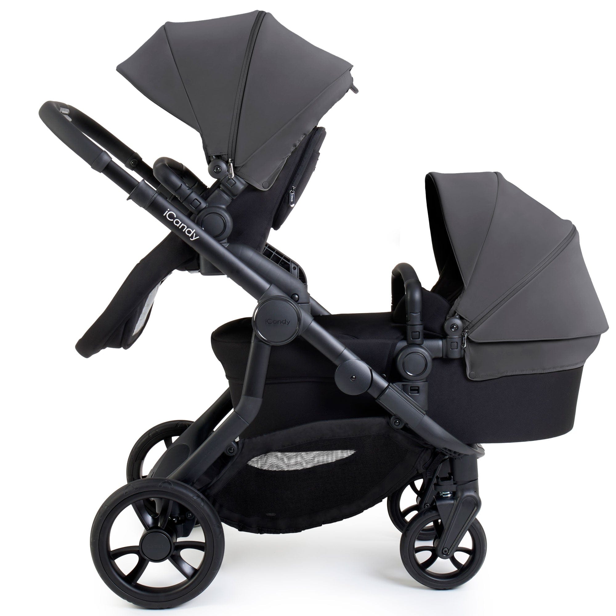 iCandy Orange 4 Double Cocoon Travel System in Fossil Travel Systems 17004-COC-FOS 5010334058733