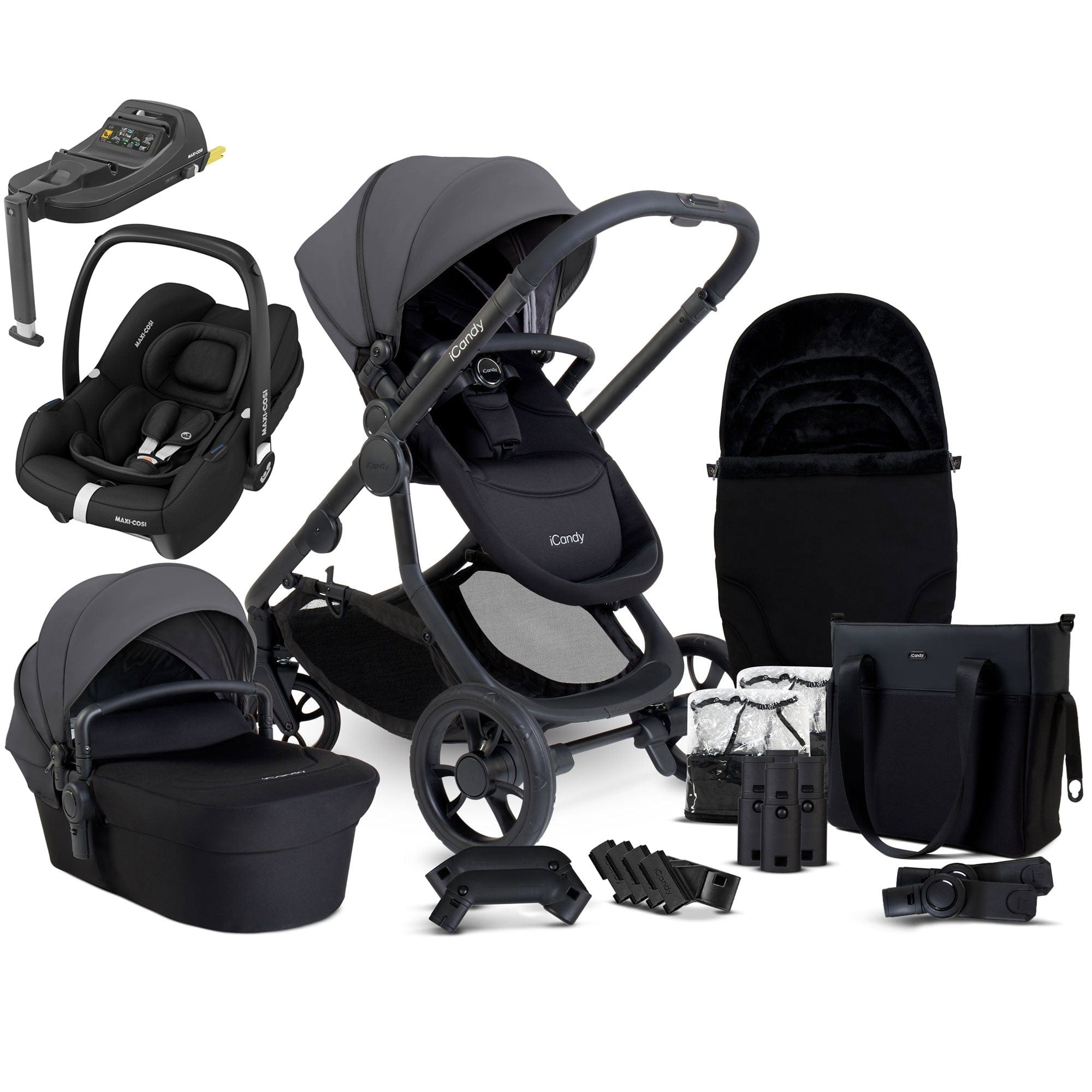 iCandy Orange 4 Maxi-Cosi Travel System in Fossil Travel Systems 16965-COM-CAB 5010334057248