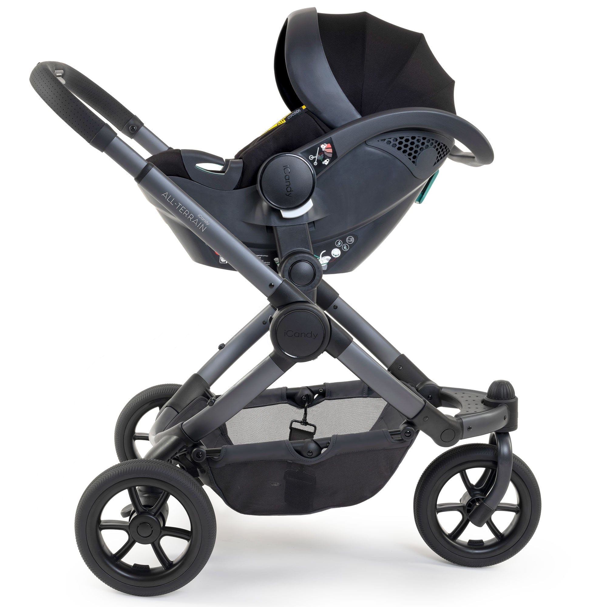 iCandy Peach 7 All Terrain Complete Maxi-Cosi Bundle in Storm Travel Systems