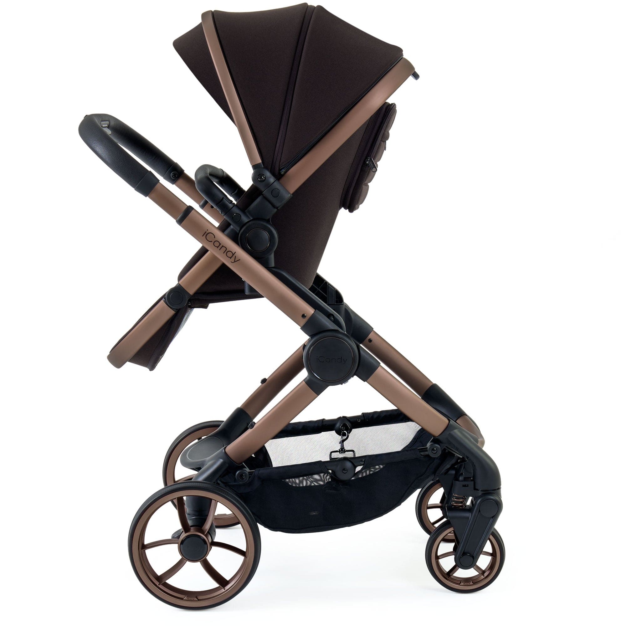 iCandy Peach 7 Complete Bundle with COCOON Car Seat in Pecan Travel Systems IC3131 5010334059730