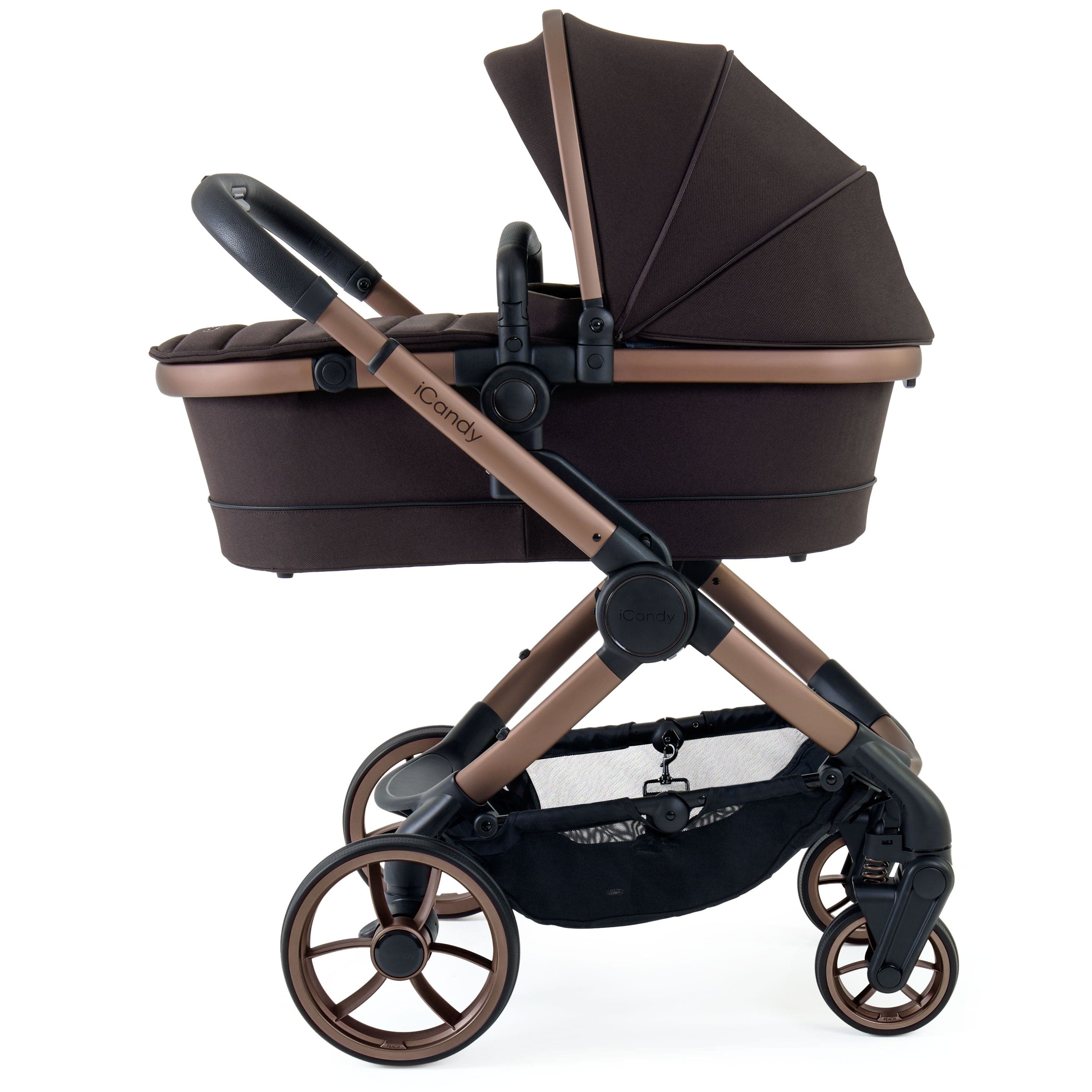 iCandy Peach 7 Complete Bundle with COCOON Car Seat in Pecan Travel Systems IC3131 5010334059730