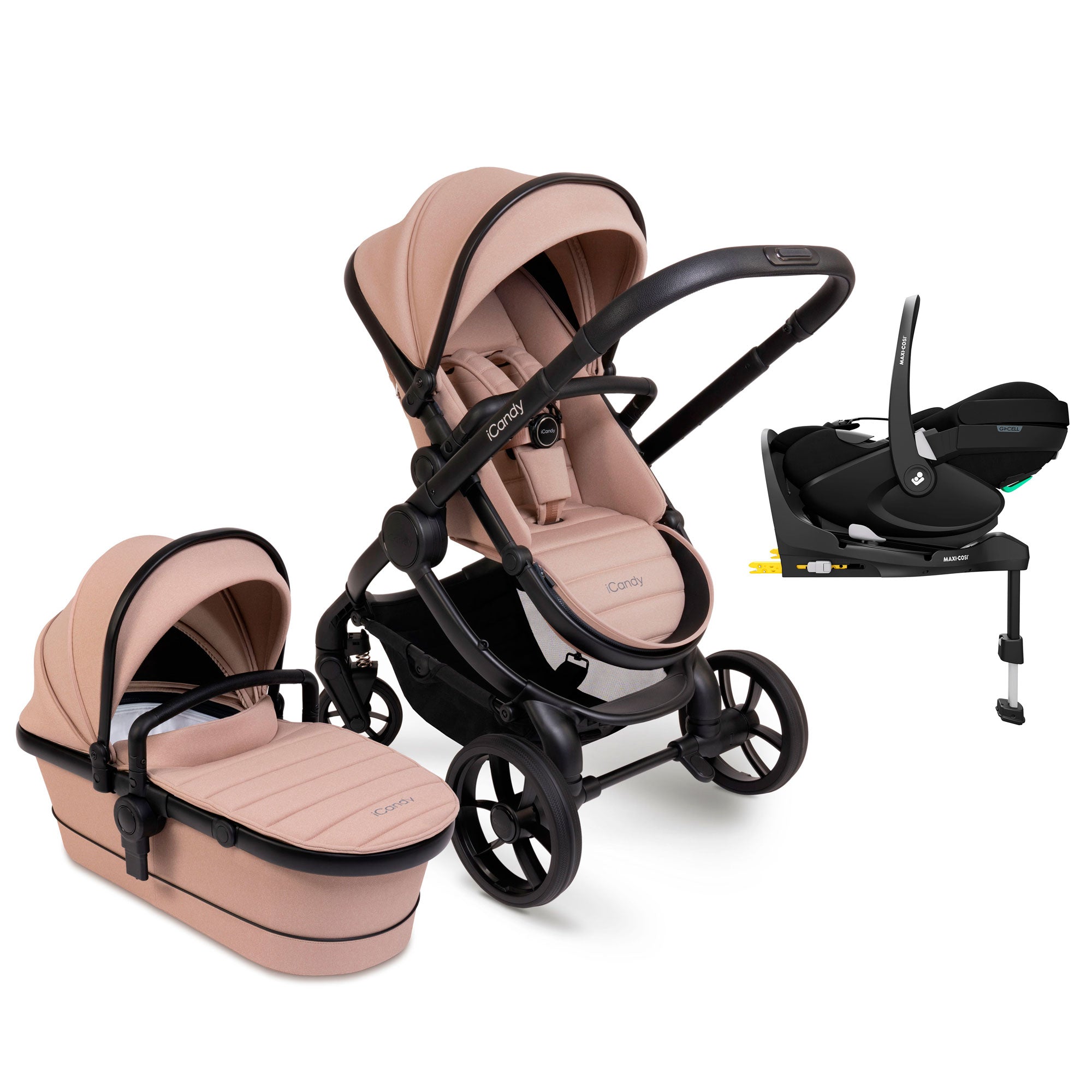 iCandy Peach 7 Maxi-Cosi Combo Set in Cookie