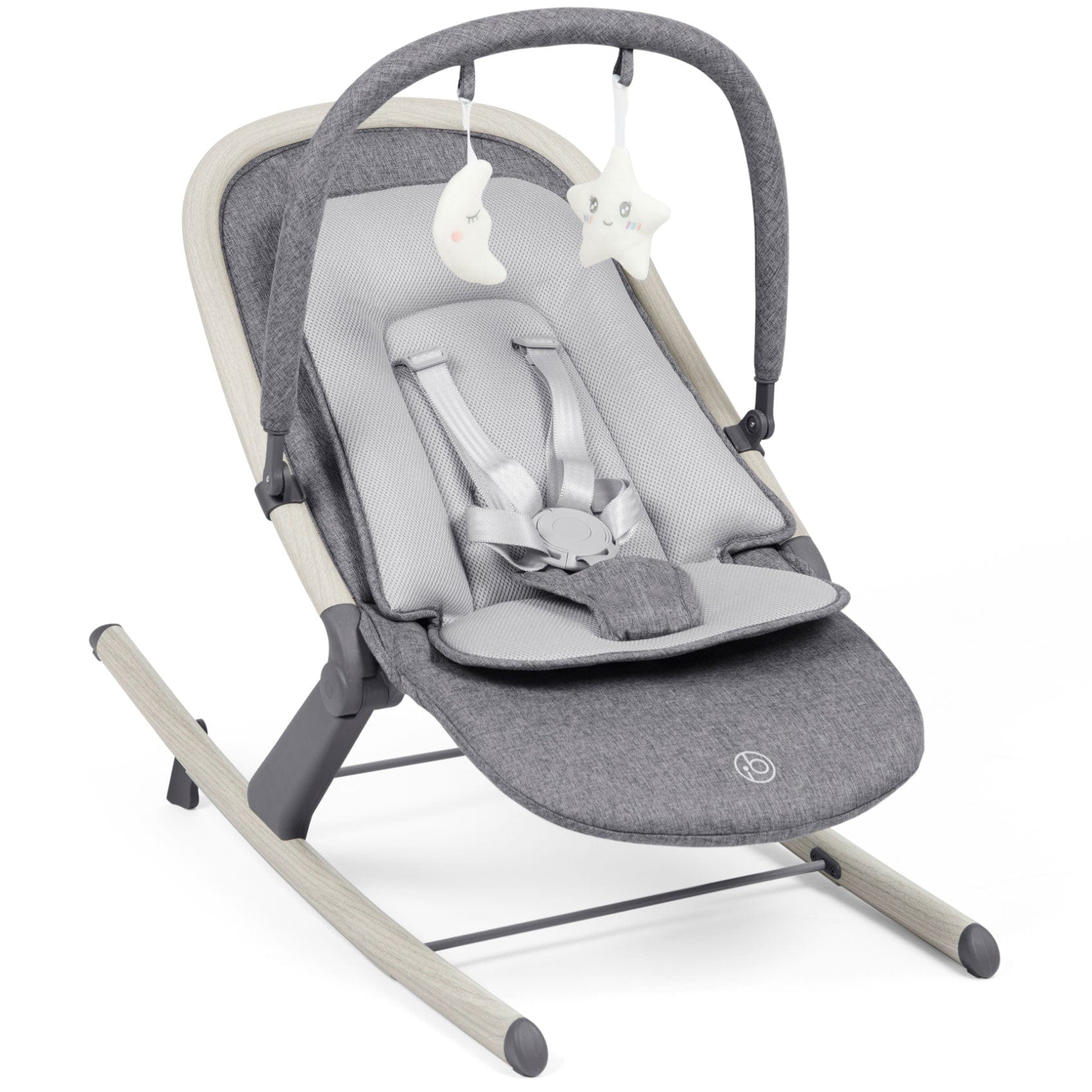 Ickle Bubba Stella Rocker in Ash Grey Rocking Bouncing Cradles 59-010-000-802 5056515013870