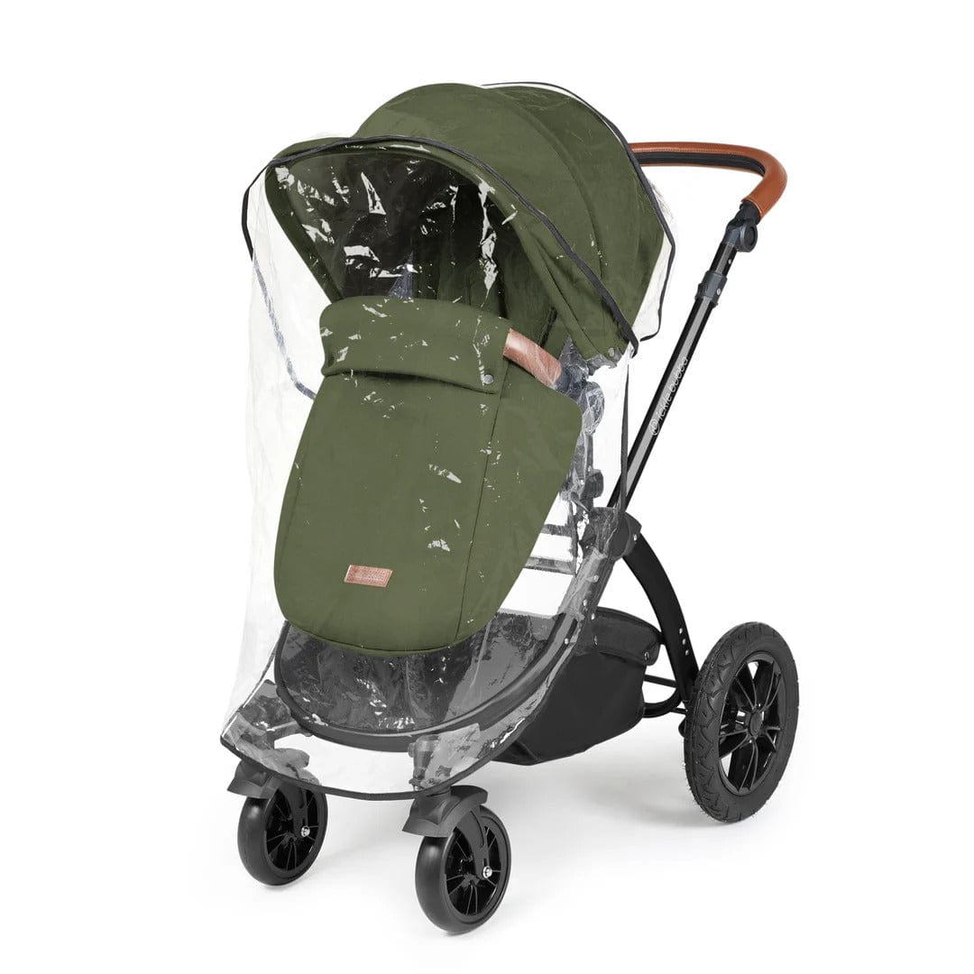 Ickle Bubba Stomp Luxe All-in-One Travel System with Isofix Base in Black/Woodland/Tan Travel Systems 10-011-300-137 5056515026504