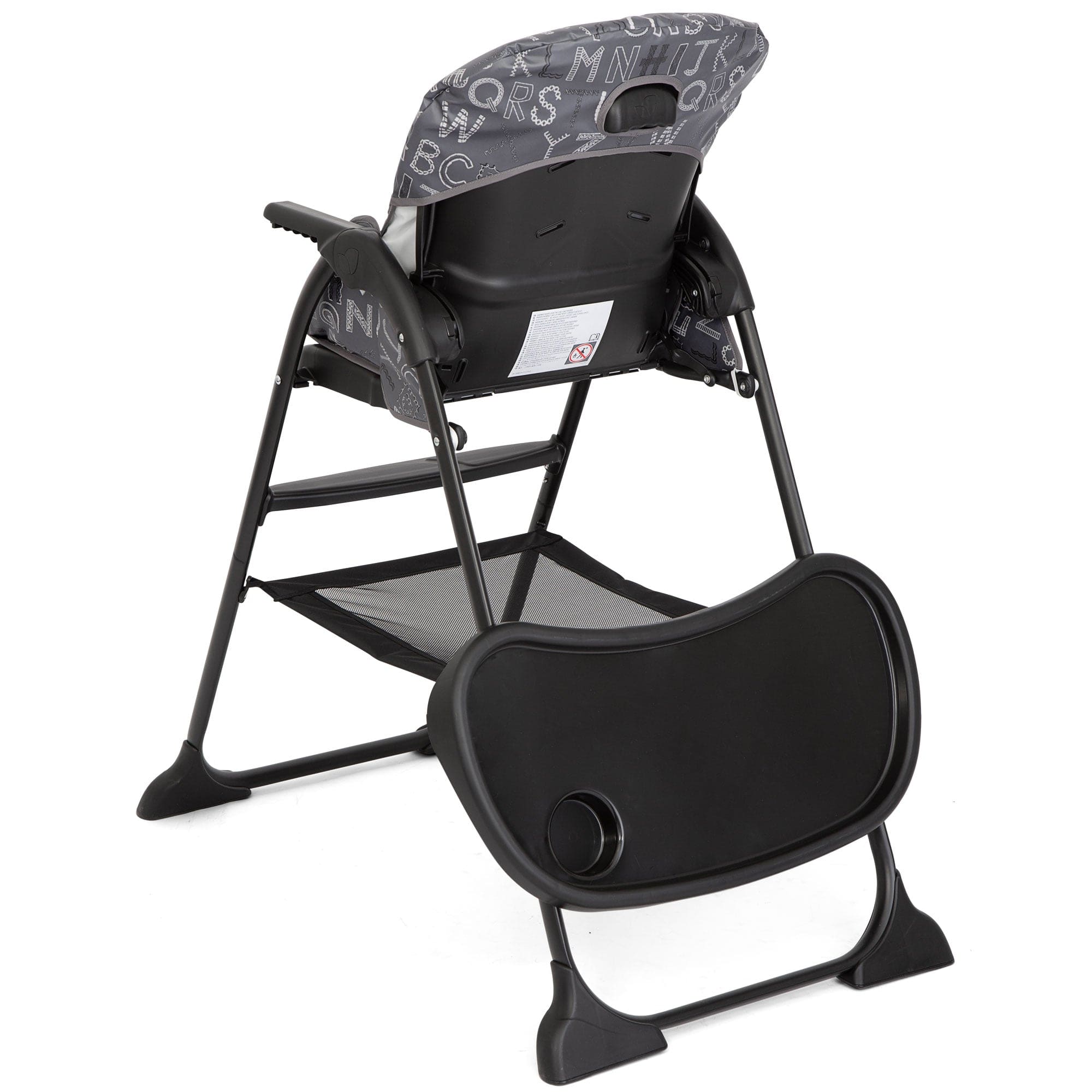 Joie Mimzy Snacker Highchair in ABC Charcoal Baby Highchairs H1127BBACH000 5056080620879