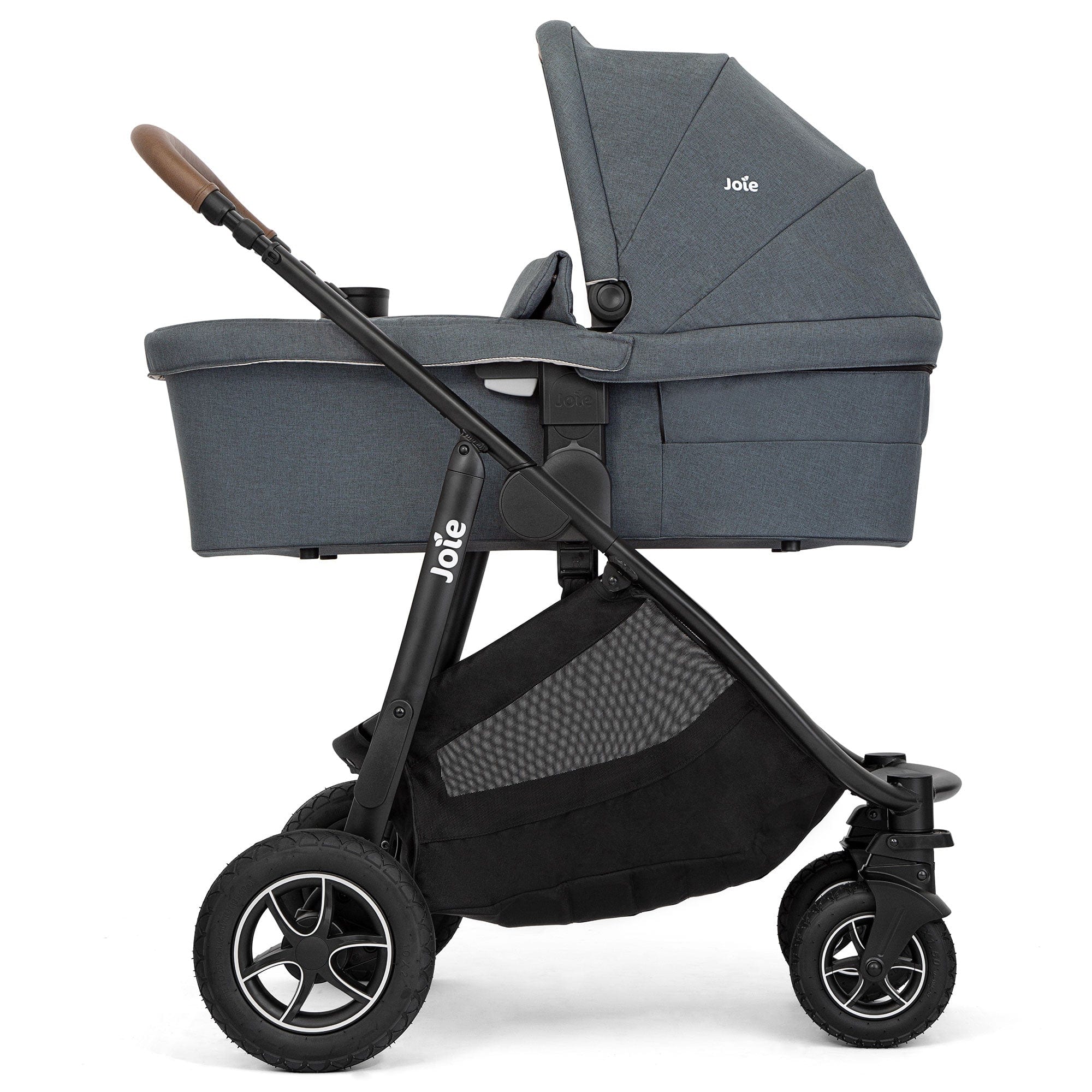 Joie Versatrax Pushchair and Ramble XL Carrycot in Moonlight