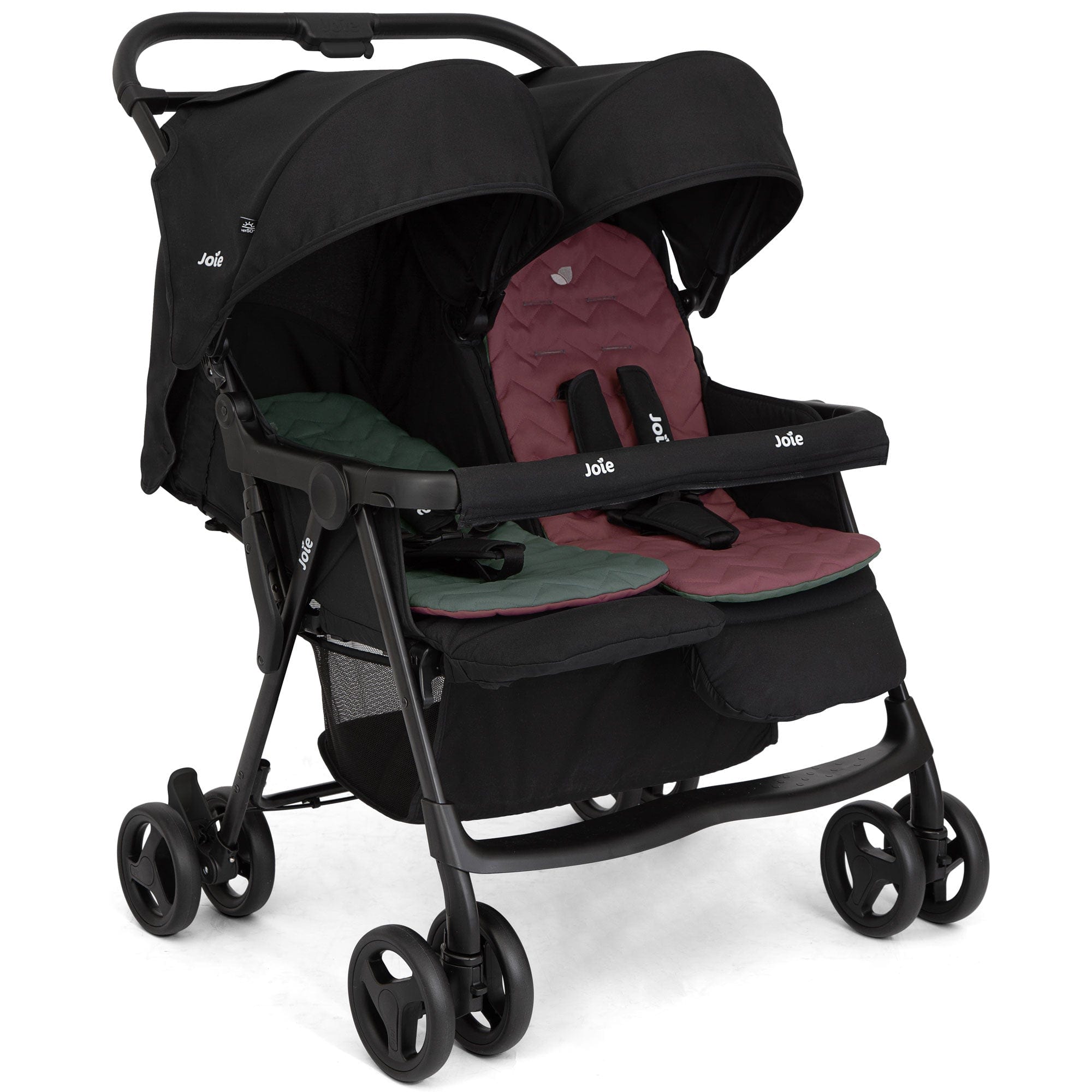 Joie Aire Twin Double Pushchair in Shale Double & Twin Prams S1217BASHA000 5056080620091