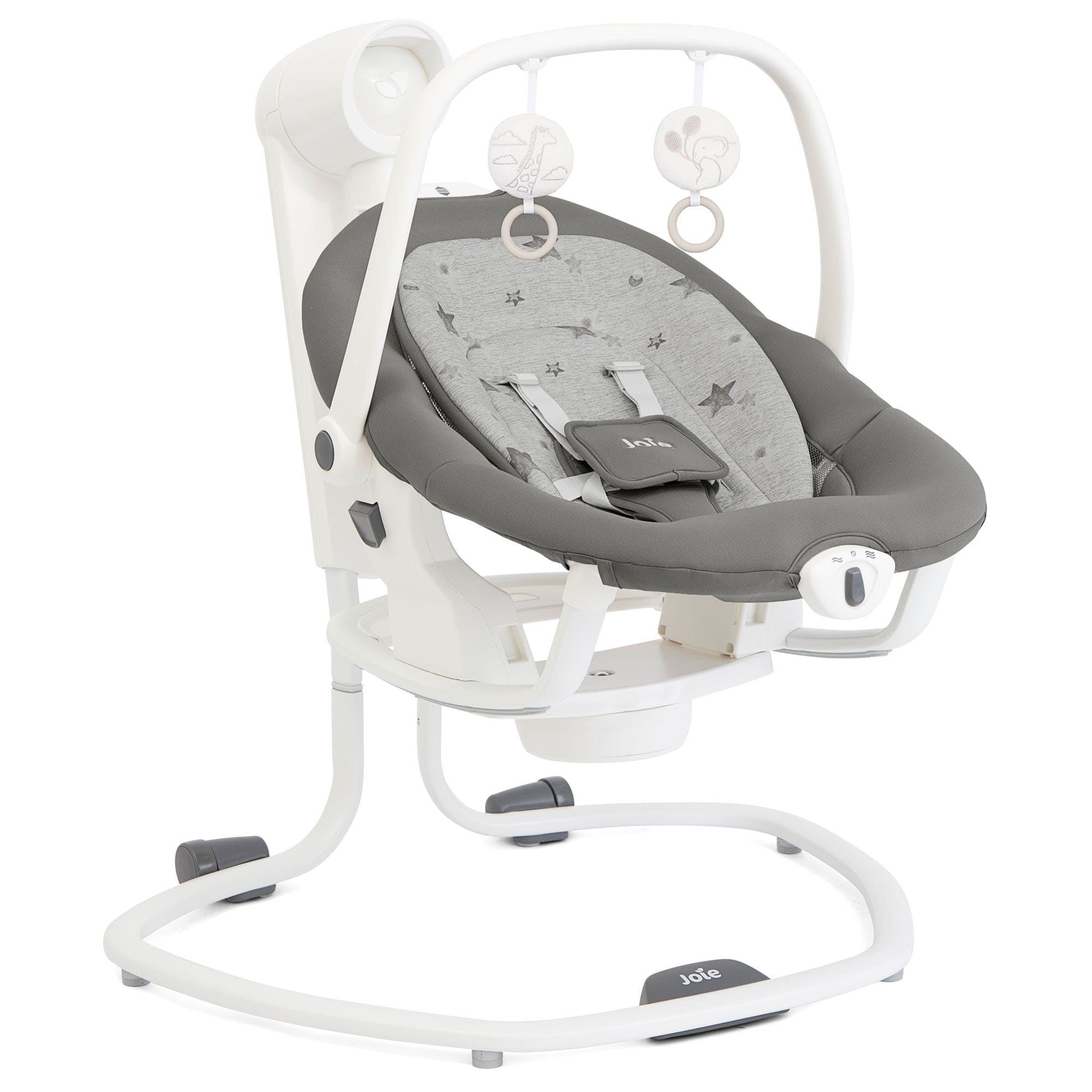 Joie Serina 2in1 Swing in Cosmo Grey Rocking Bouncing Cradles W1306AFCSG000 5056080621074