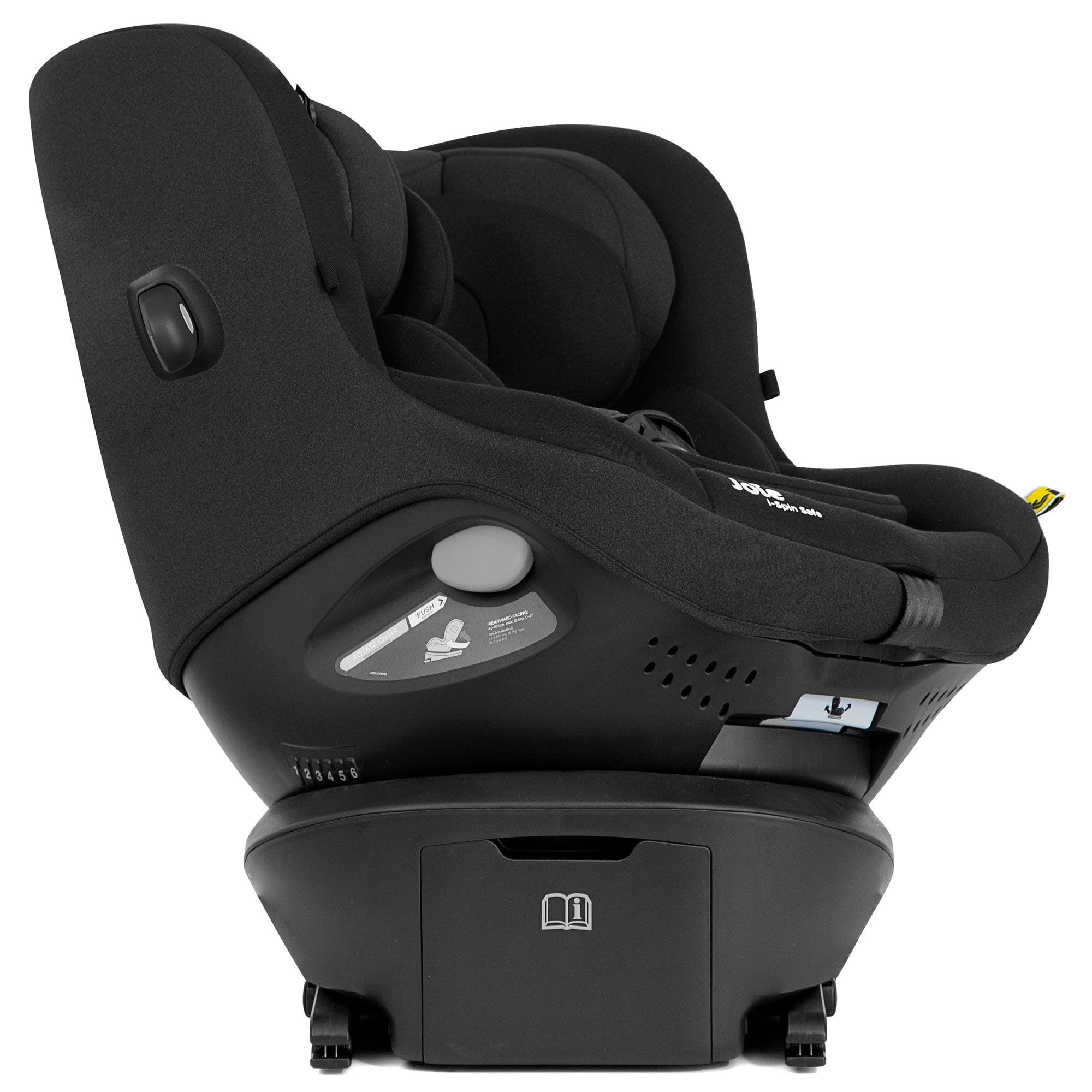 Joie i-Spin Safe R129 Rotating Car Seat in Shale Toddler Car Seats C1801VBSHA000 5056080620190