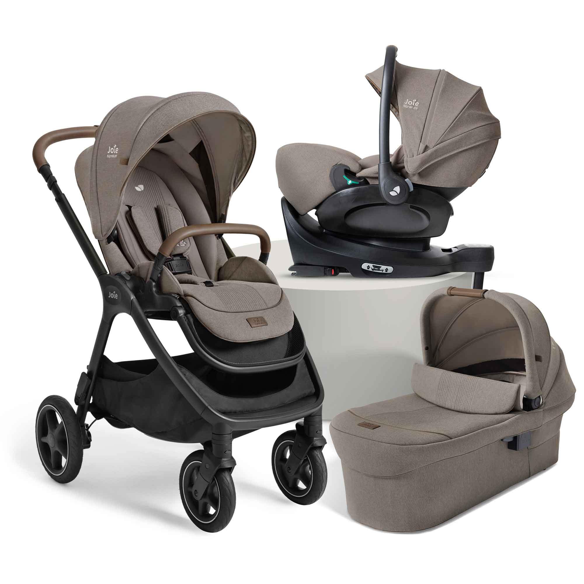 Joie Finiti Flex Travel Ready Bundle in Maple Travel Systems Z2BJFNIT1020UK 5056080617671