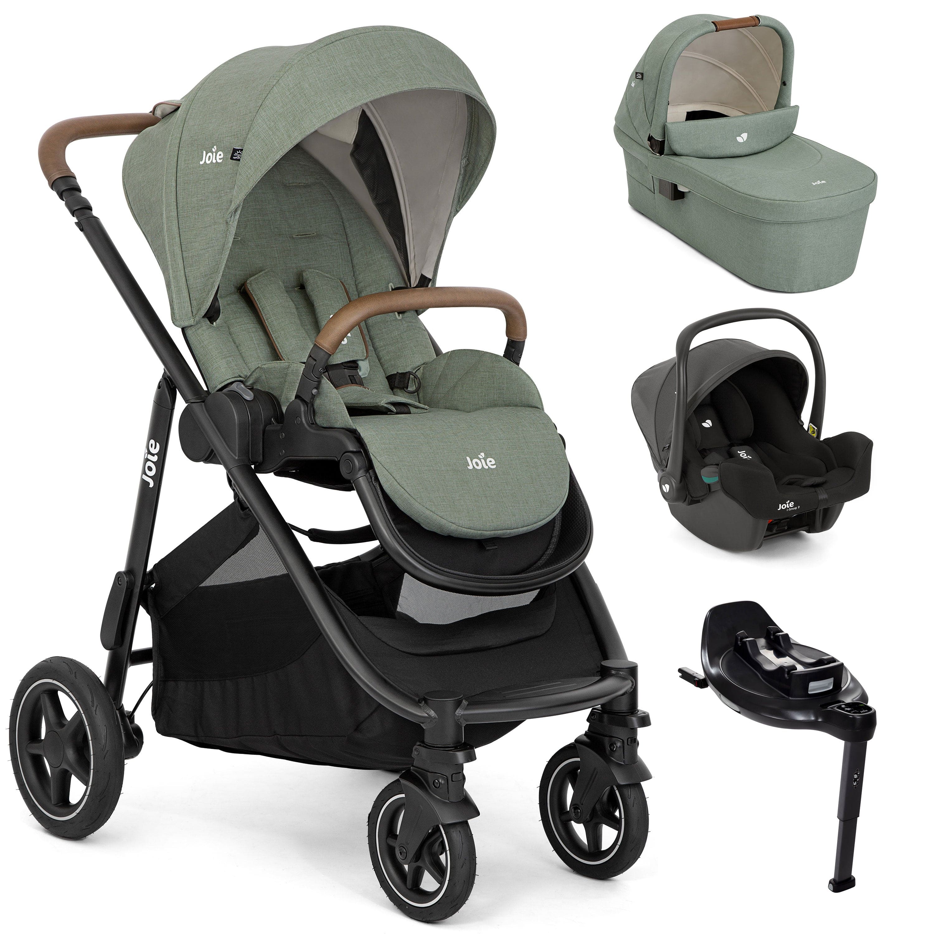 Joie Versatrax On The Go Encore Bundle in Laurel Travel Systems Z2BJVTRX1037UK 5056080617466