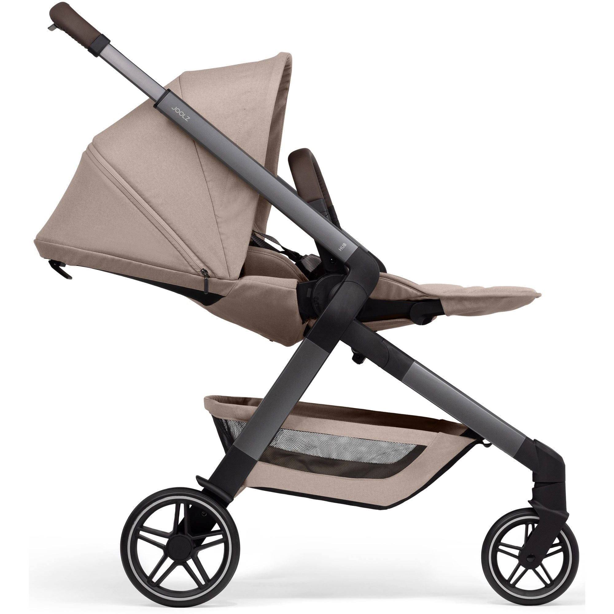 Joolz Hub2 Pushchair & Carrycot Sandy Taupe Baby Prams 17064-PRAM-TAU 8715688092507